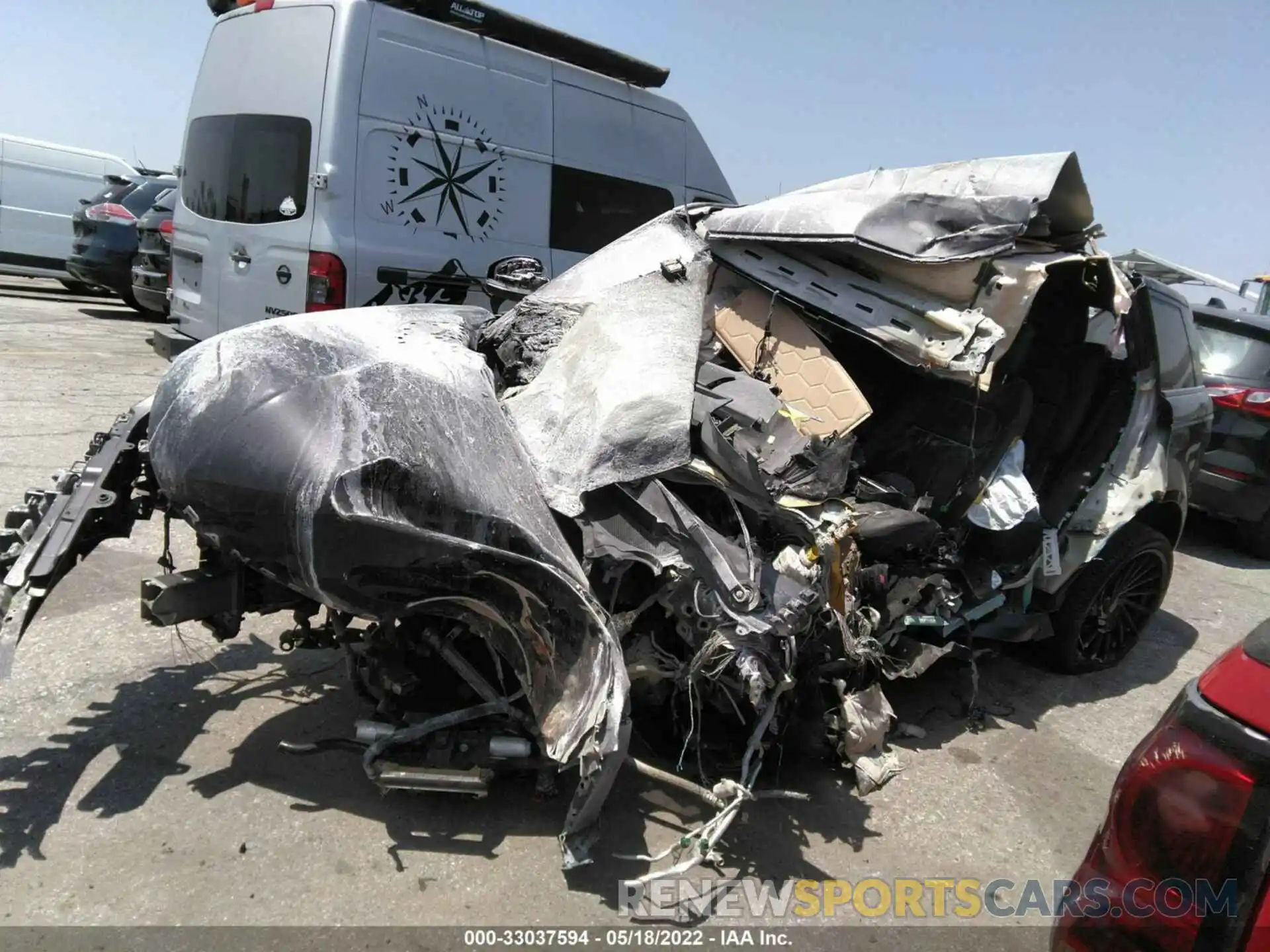 2 Photograph of a damaged car SALWG2RV7KA847135 LAND ROVER RANGE ROVER SPORT 2019