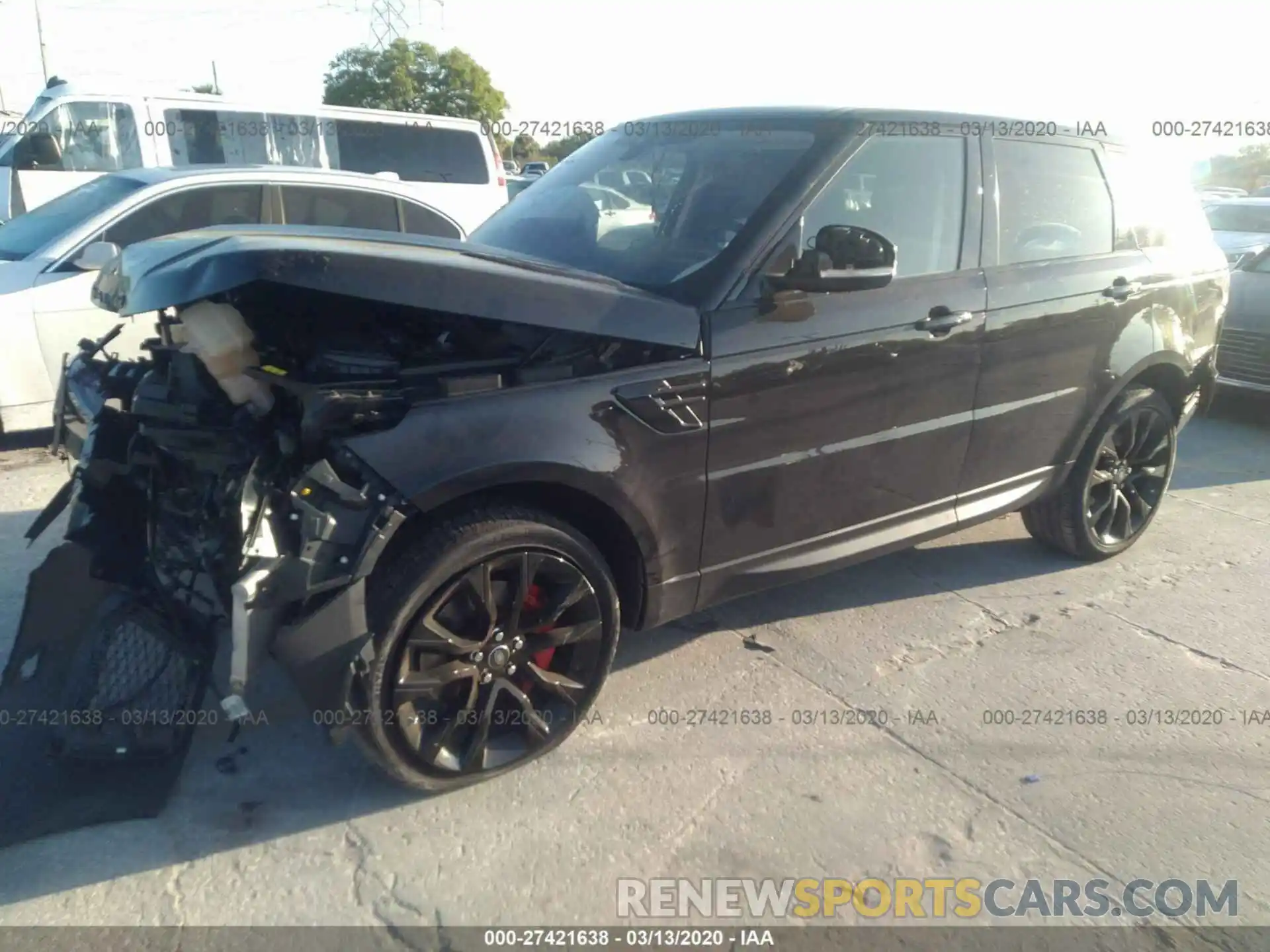 2 Photograph of a damaged car SALWG2RVXKA423559 LAND ROVER RANGE ROVER SPORT 2019