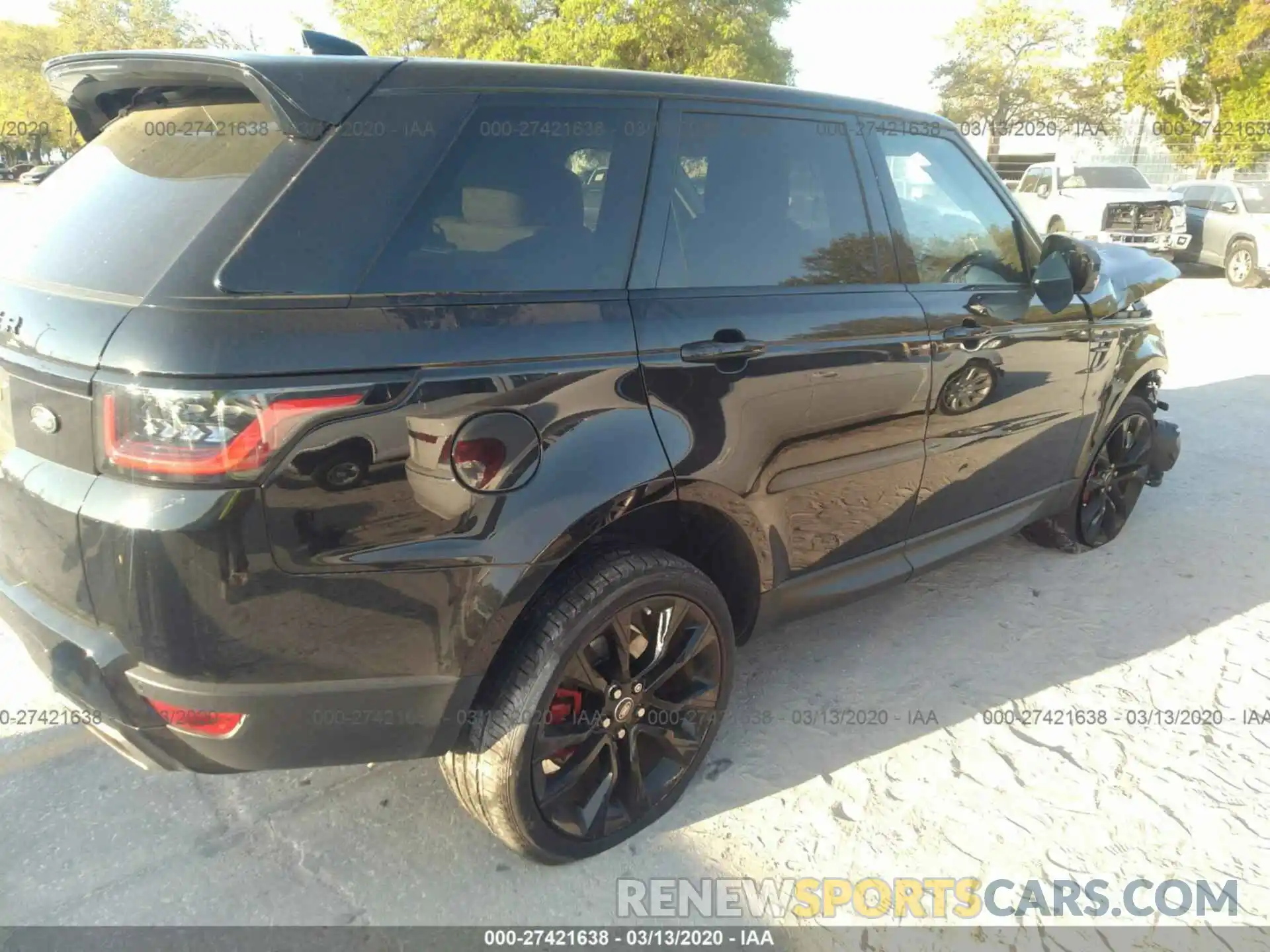 4 Photograph of a damaged car SALWG2RVXKA423559 LAND ROVER RANGE ROVER SPORT 2019