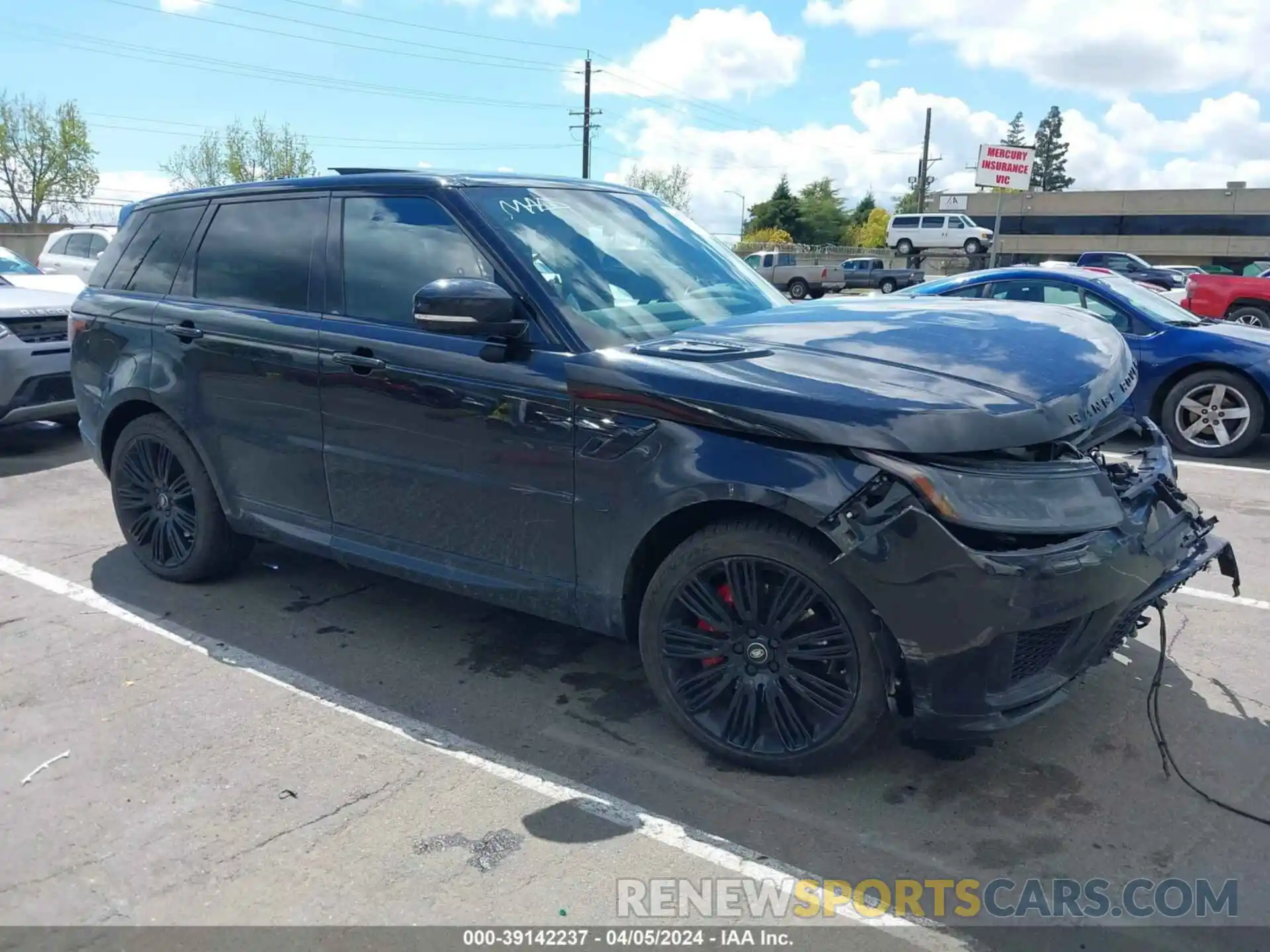 1 Photograph of a damaged car SALWR2RE0KA871805 LAND ROVER RANGE ROVER SPORT 2019