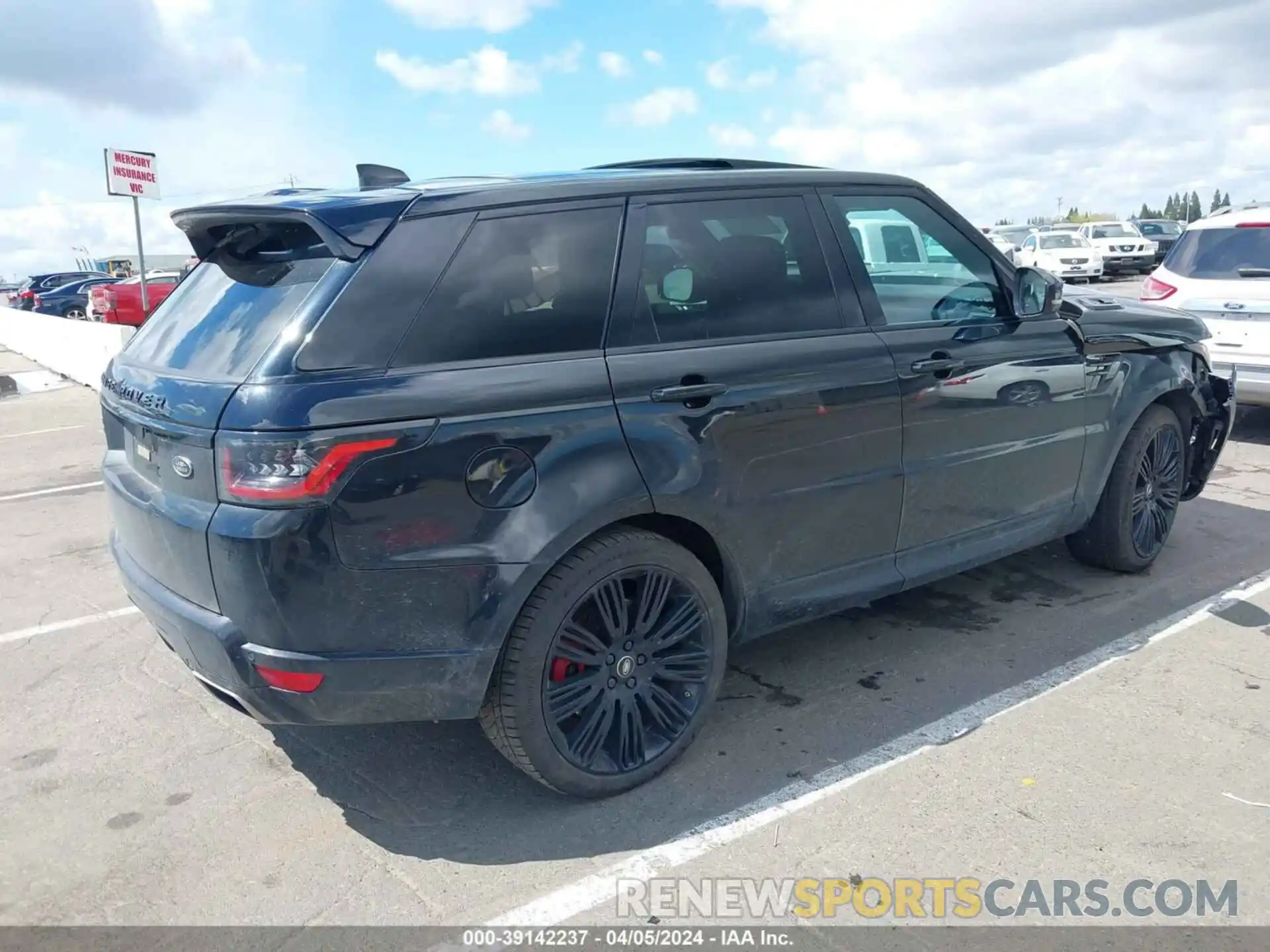 4 Фотография поврежденного автомобиля SALWR2RE0KA871805 LAND ROVER RANGE ROVER SPORT 2019