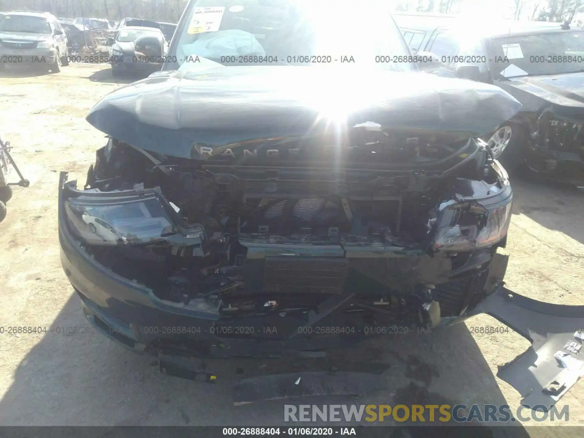 6 Photograph of a damaged car SALWR2RE1KA848310 LAND ROVER RANGE ROVER SPORT 2019