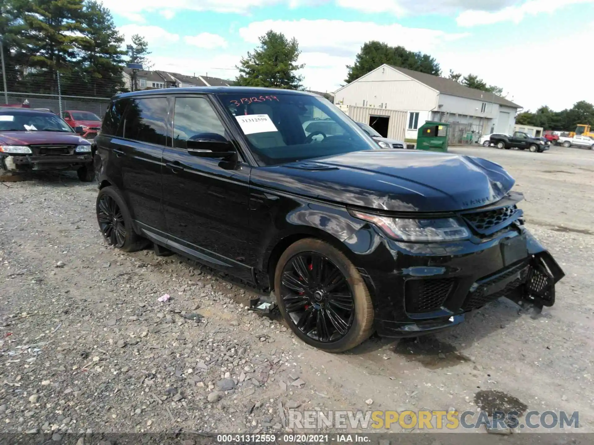 1 Photograph of a damaged car SALWR2RE2KA851541 LAND ROVER RANGE ROVER SPORT 2019