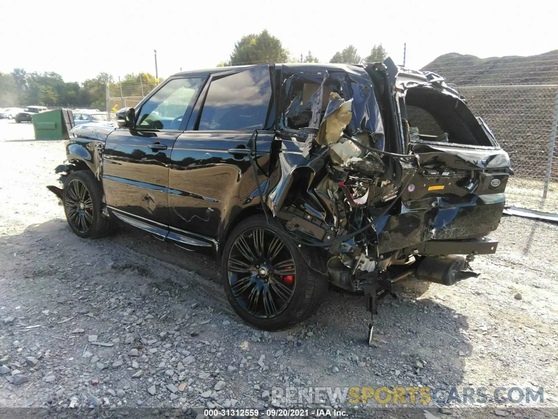 3 Photograph of a damaged car SALWR2RE2KA851541 LAND ROVER RANGE ROVER SPORT 2019