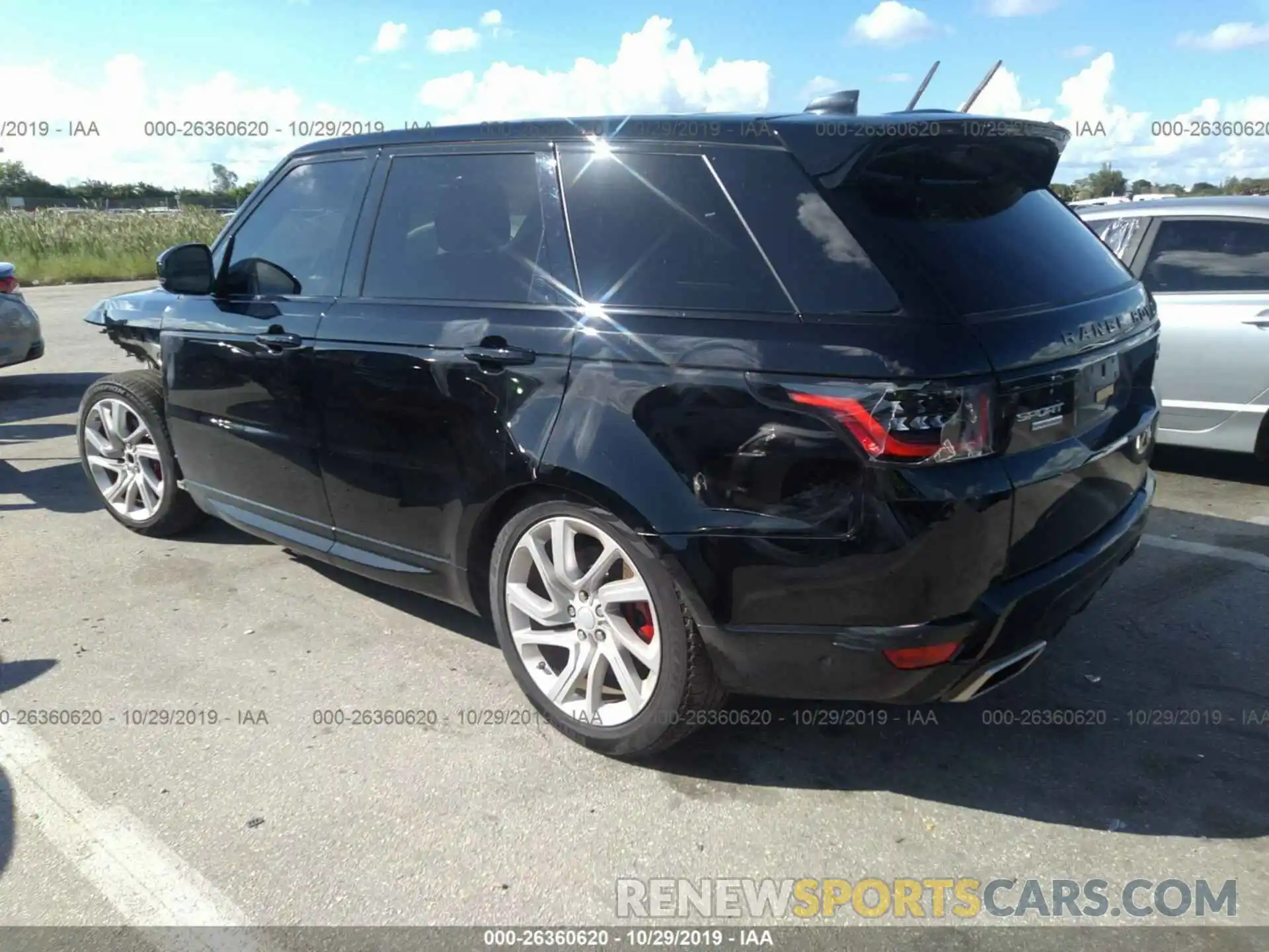 3 Photograph of a damaged car SALWR2RE3KA819231 LAND ROVER RANGE ROVER SPORT 2019