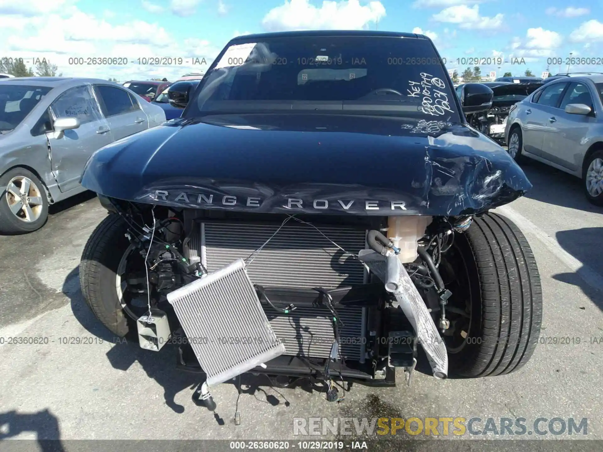 6 Photograph of a damaged car SALWR2RE3KA819231 LAND ROVER RANGE ROVER SPORT 2019