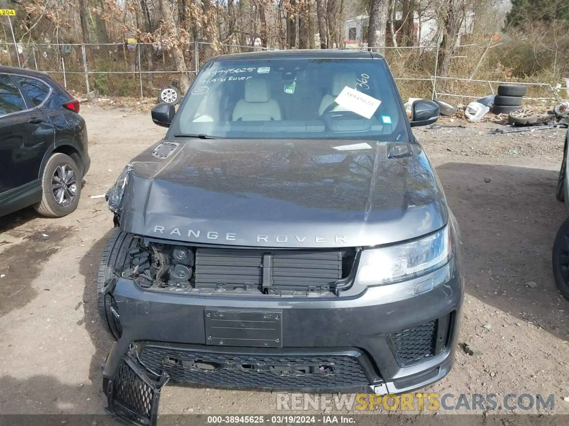 12 Фотография поврежденного автомобиля SALWR2RE3KA853718 LAND ROVER RANGE ROVER SPORT 2019