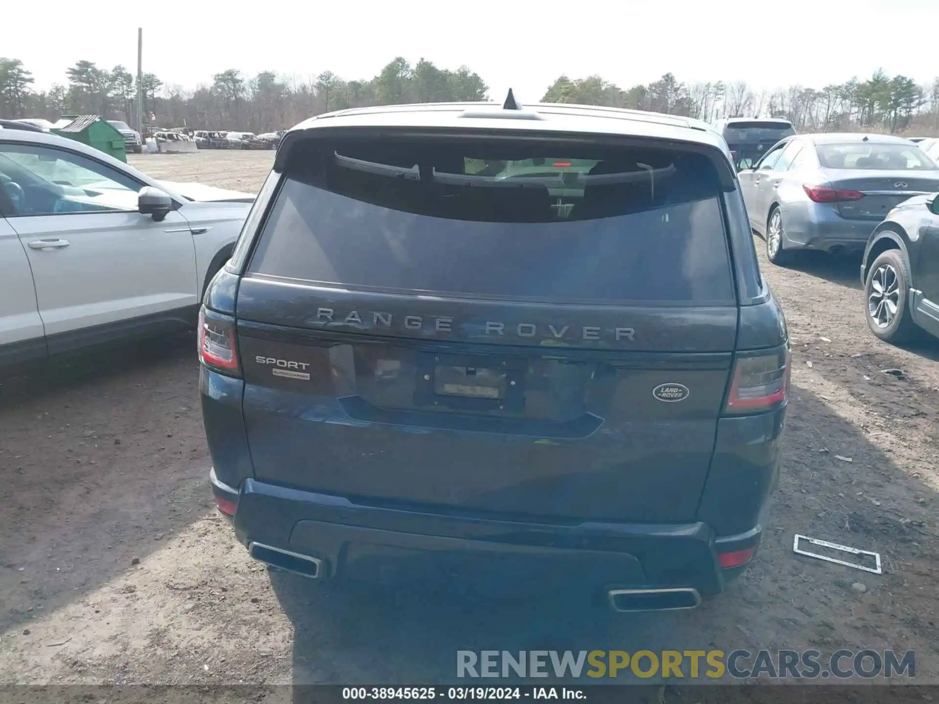 16 Photograph of a damaged car SALWR2RE3KA853718 LAND ROVER RANGE ROVER SPORT 2019