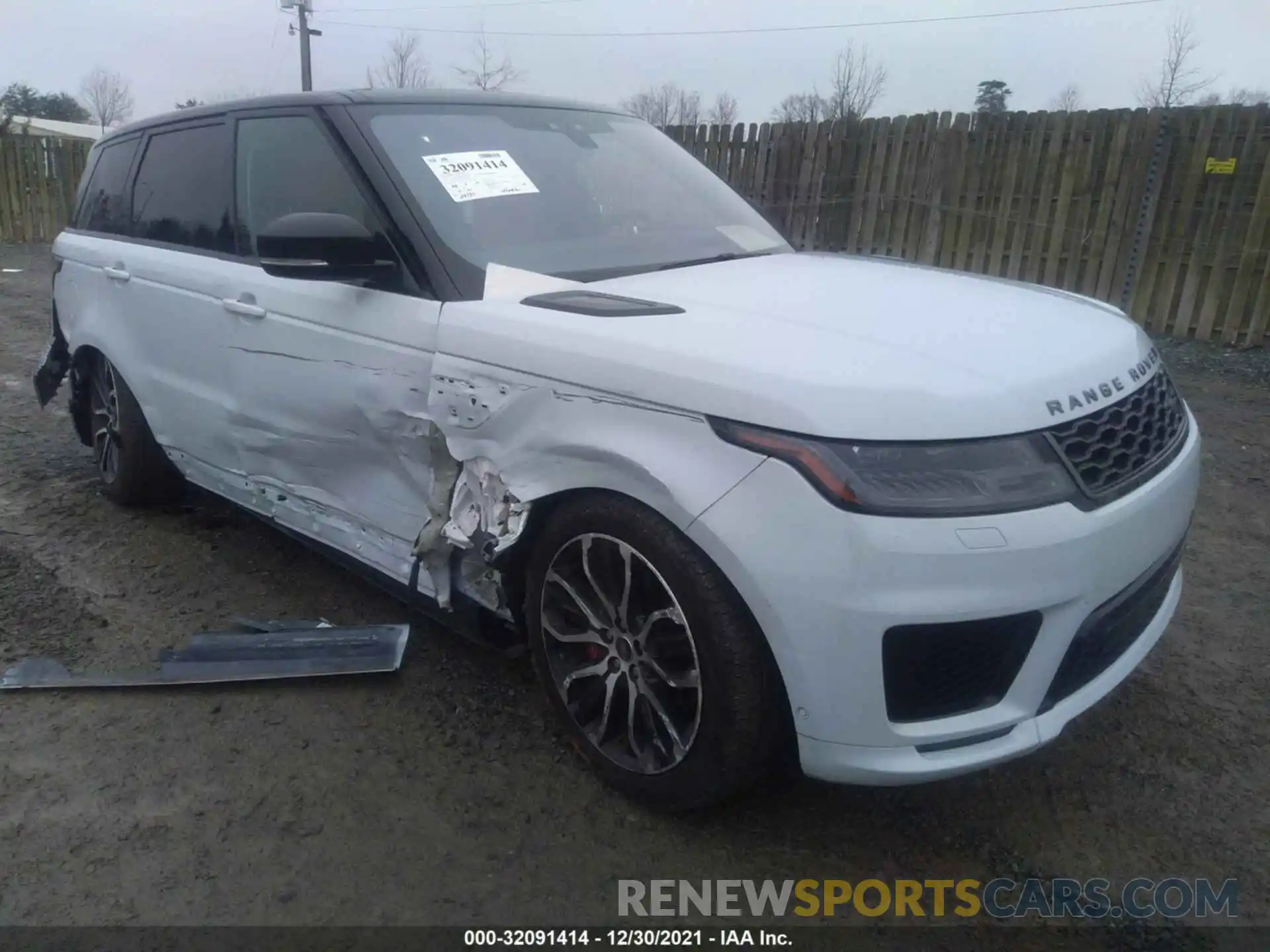 1 Photograph of a damaged car SALWR2RE4KA855462 LAND ROVER RANGE ROVER SPORT 2019