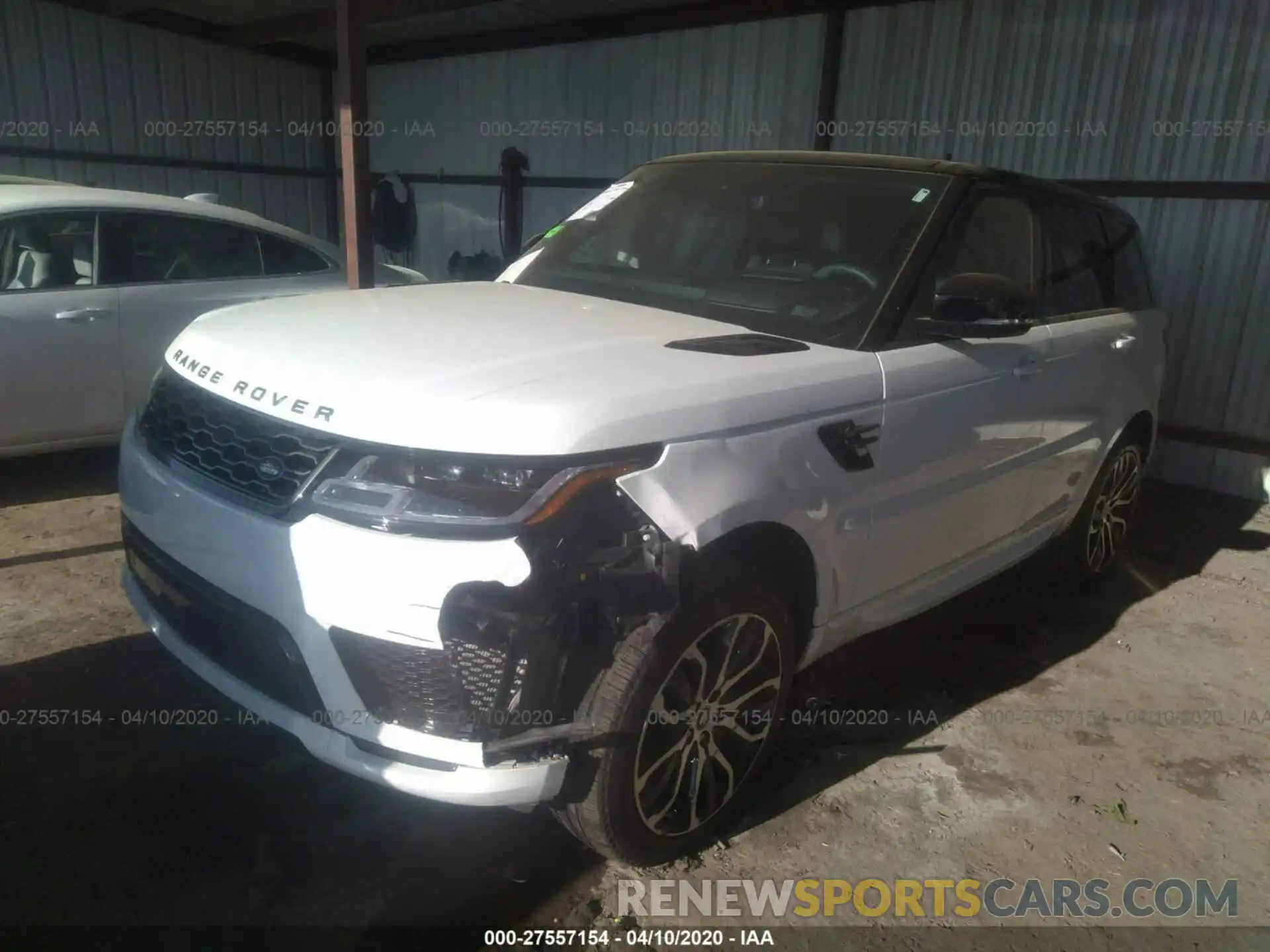 2 Фотография поврежденного автомобиля SALWR2RE6KA835116 LAND ROVER RANGE ROVER SPORT 2019