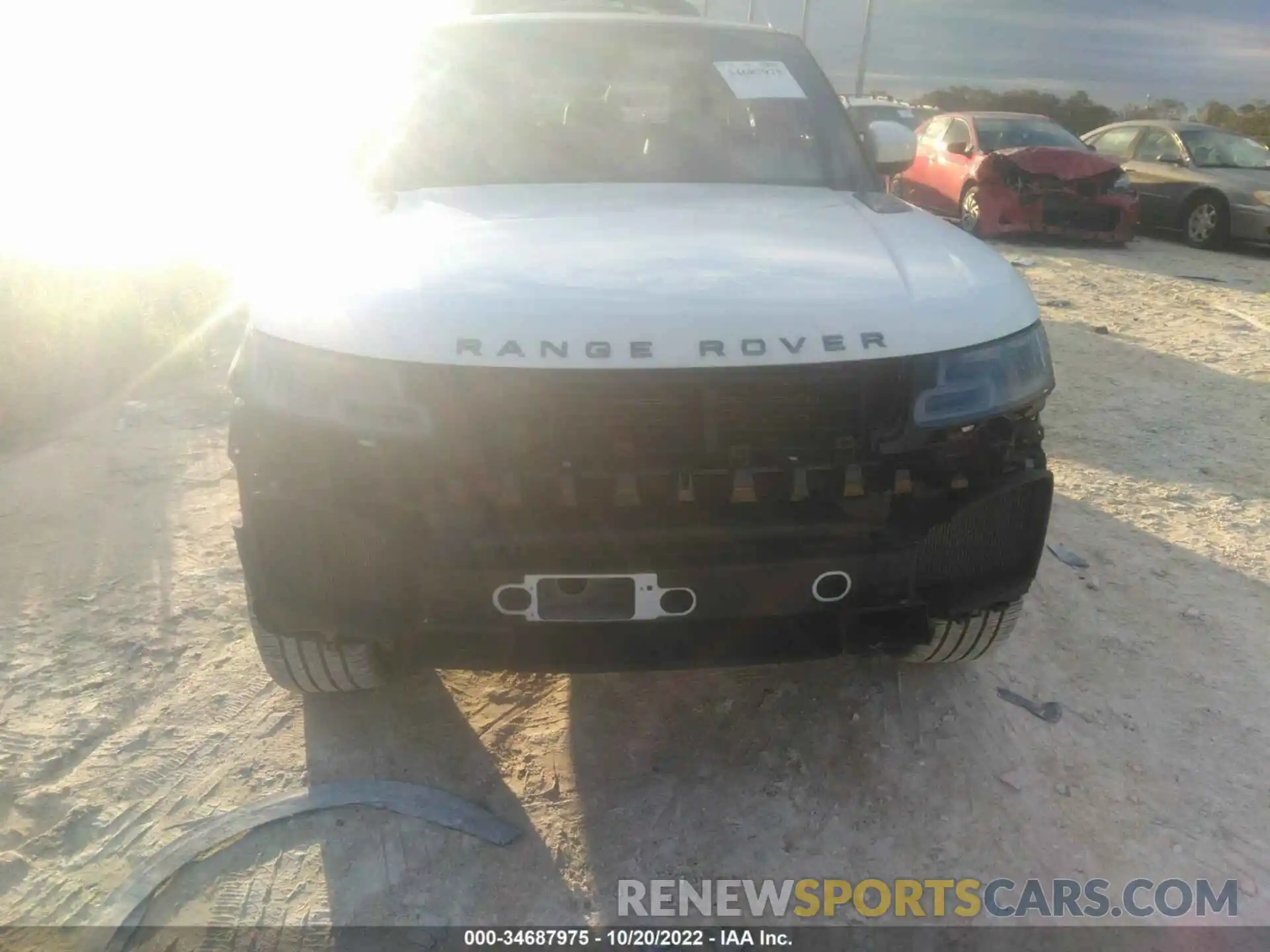 6 Photograph of a damaged car SALWR2RE7KA871588 LAND ROVER RANGE ROVER SPORT 2019