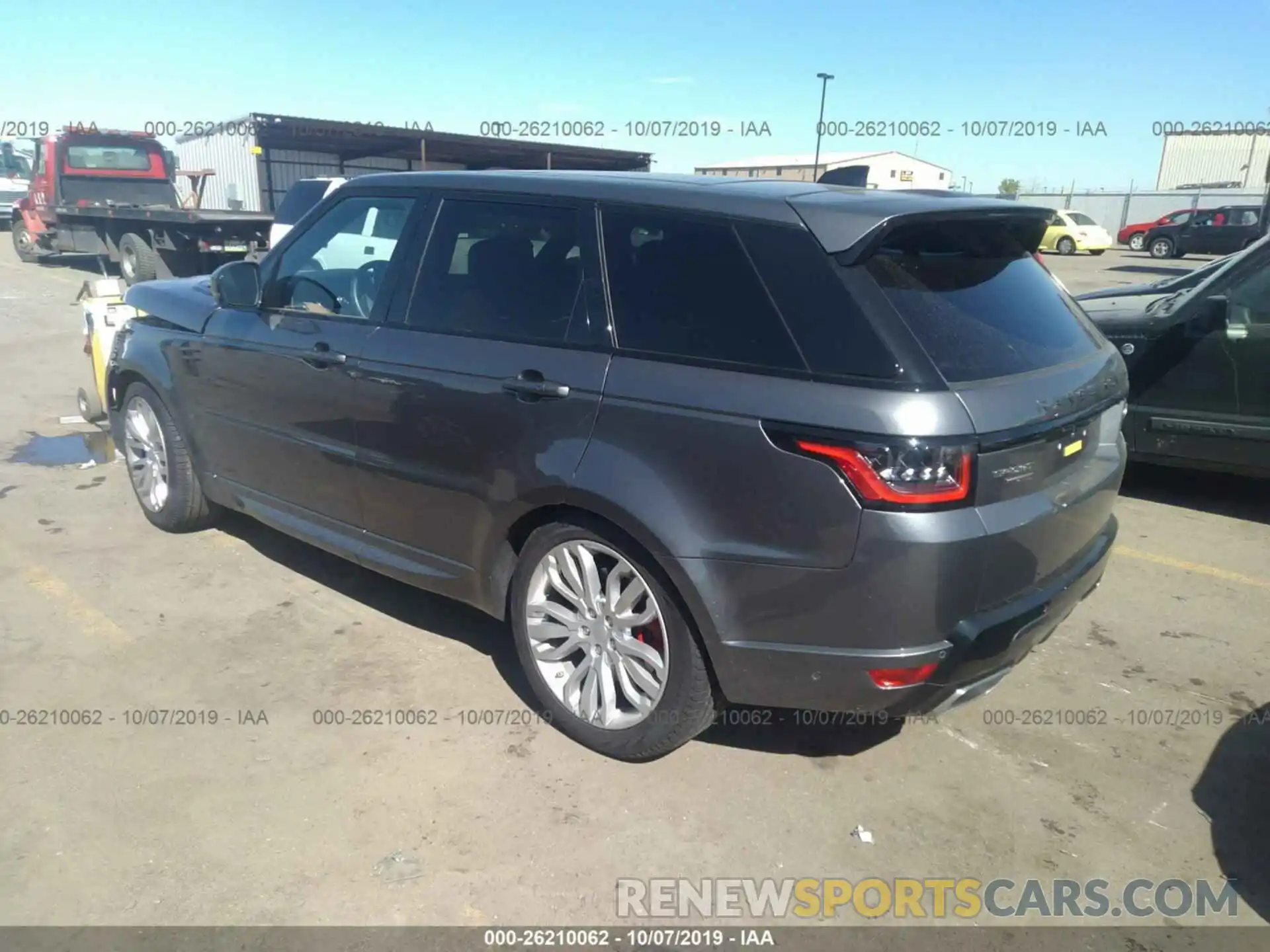 3 Фотография поврежденного автомобиля SALWR2RE9KA852296 LAND ROVER RANGE ROVER SPORT 2019