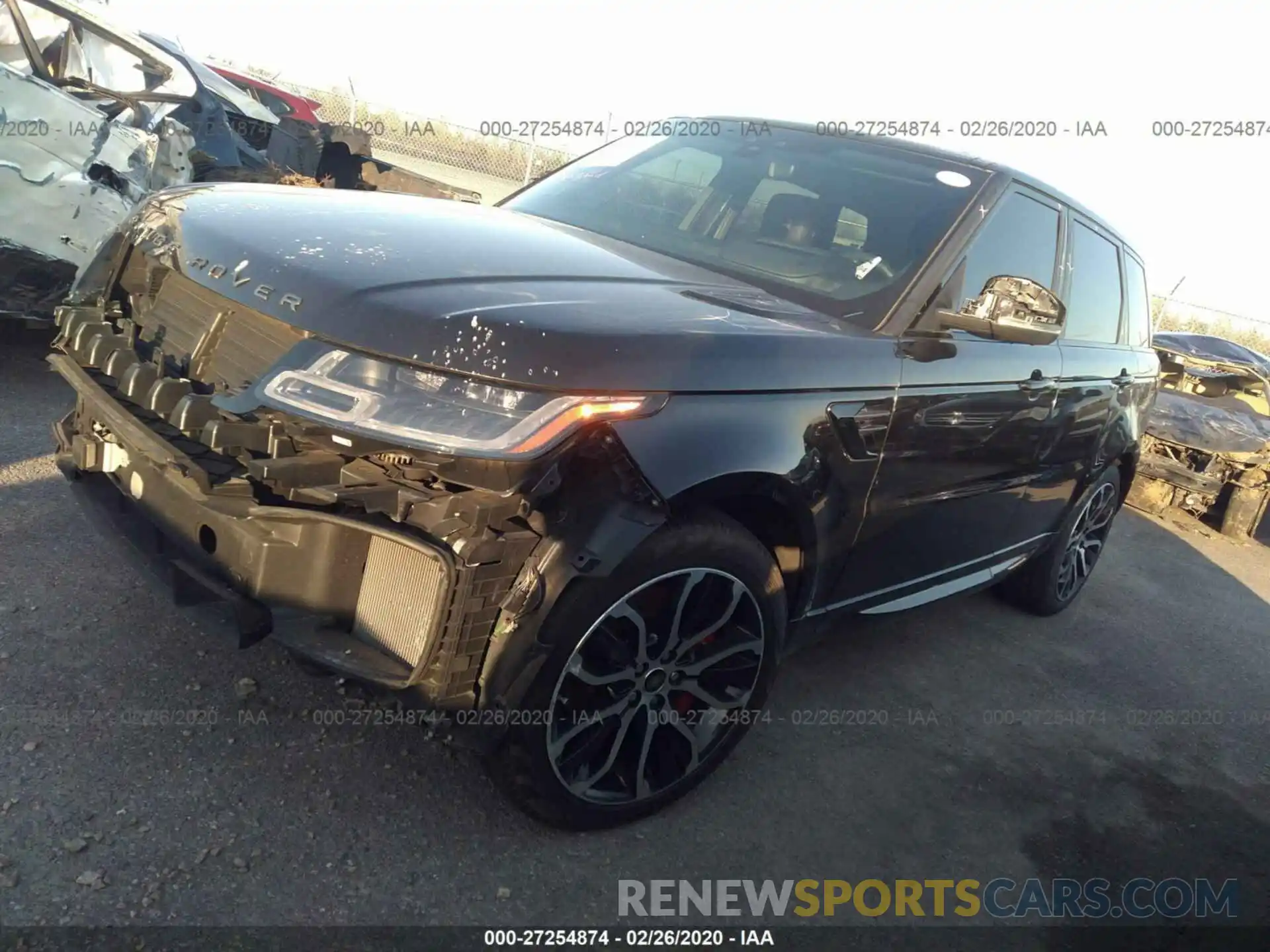 2 Photograph of a damaged car SALWR2RE9KA855540 LAND ROVER RANGE ROVER SPORT 2019