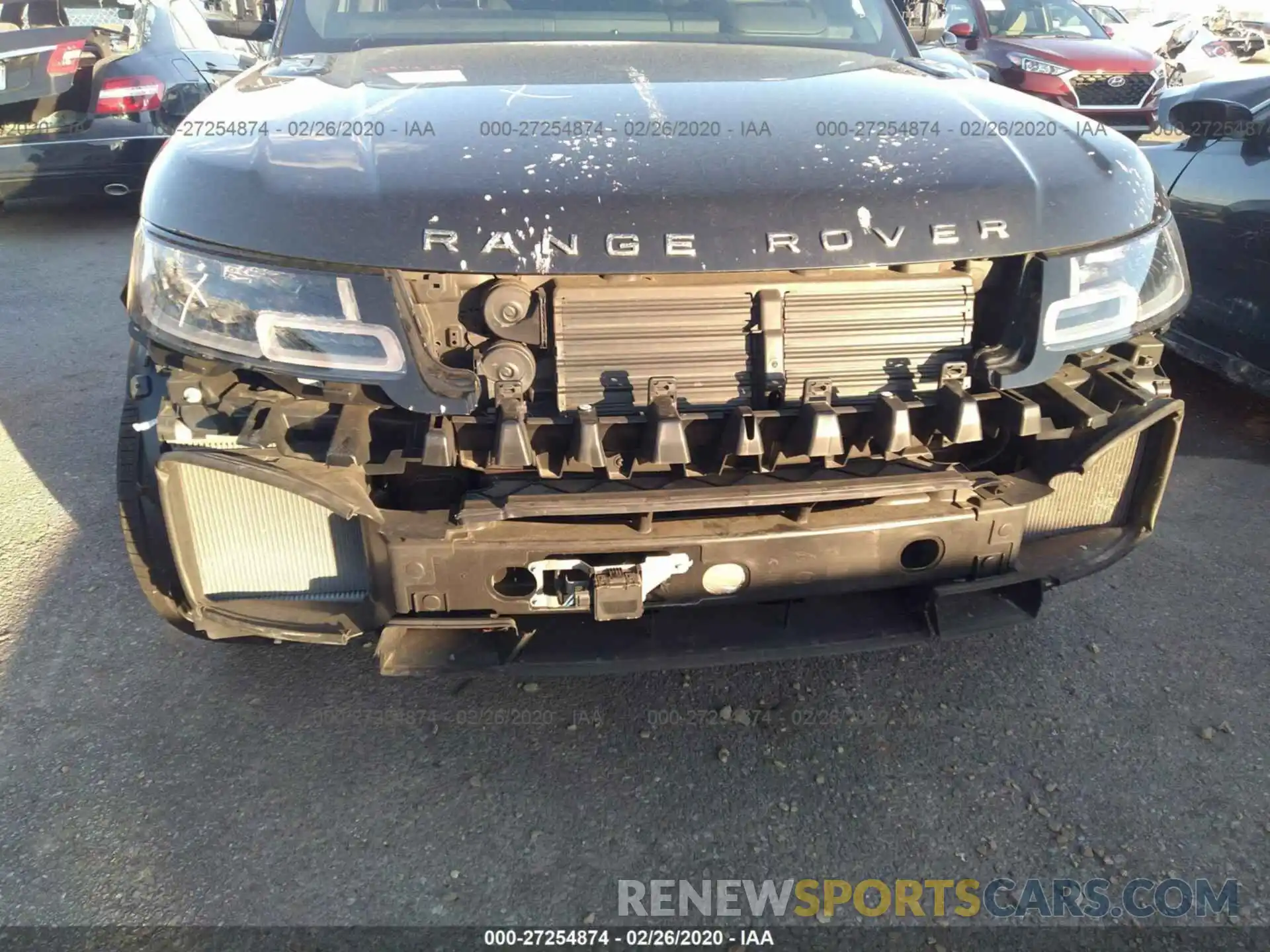 6 Photograph of a damaged car SALWR2RE9KA855540 LAND ROVER RANGE ROVER SPORT 2019