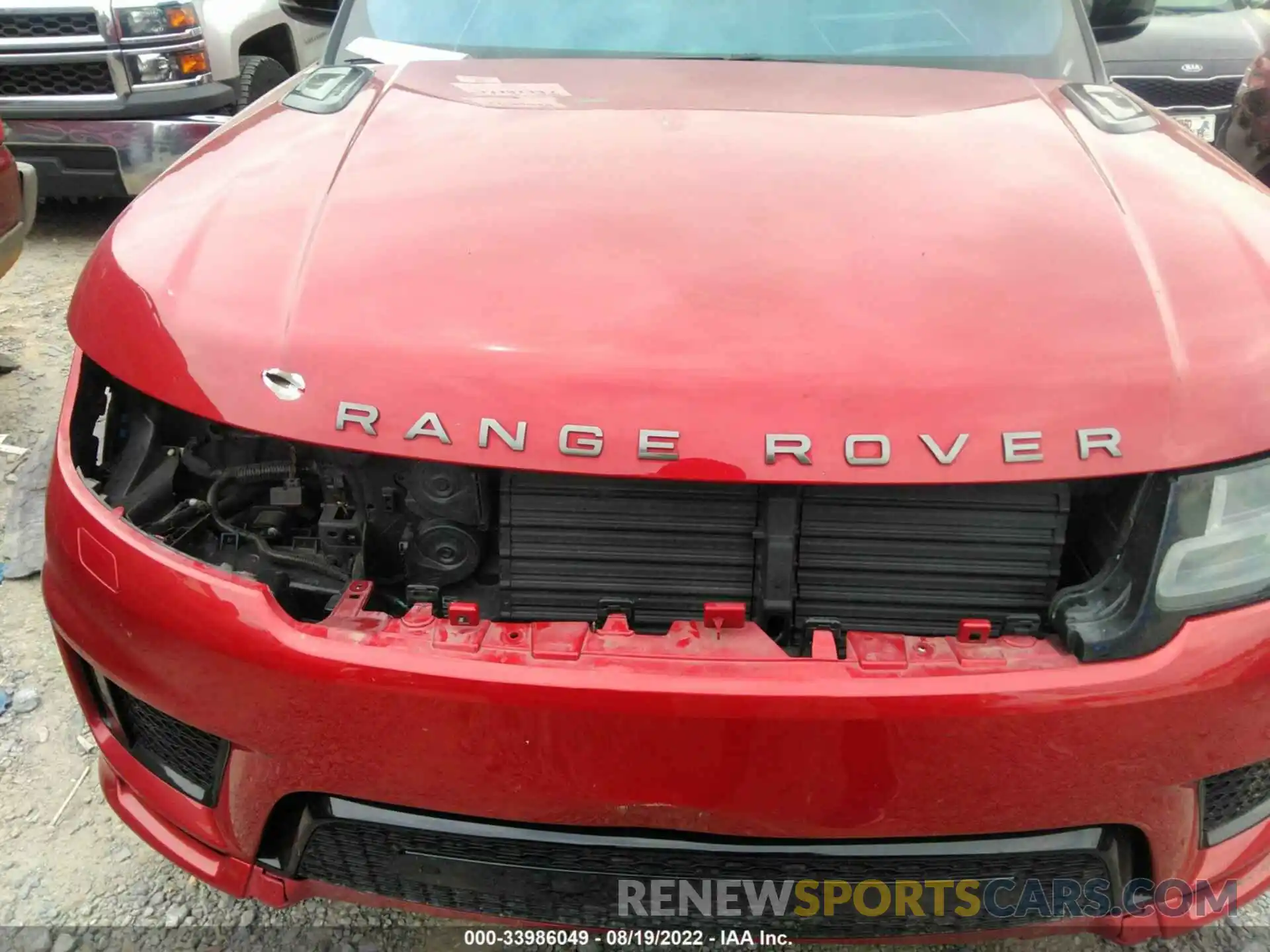 6 Photograph of a damaged car SALWR2REXKA829500 LAND ROVER RANGE ROVER SPORT 2019