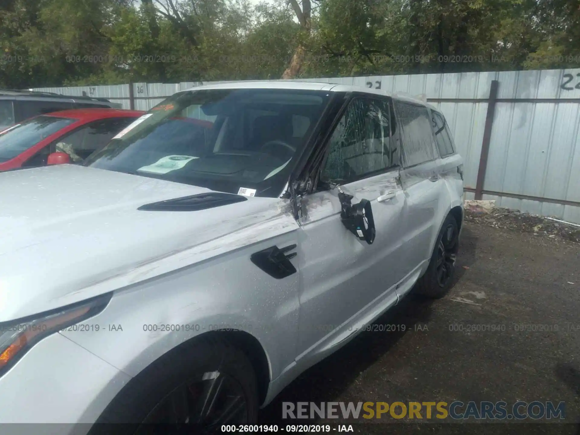 6 Photograph of a damaged car SALWR2REXKA831831 LAND ROVER RANGE ROVER SPORT 2019