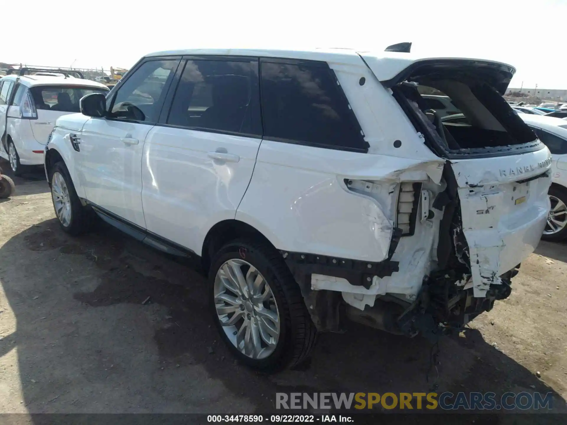 3 Photograph of a damaged car SALWR2RK3KA823432 LAND ROVER RANGE ROVER SPORT 2019