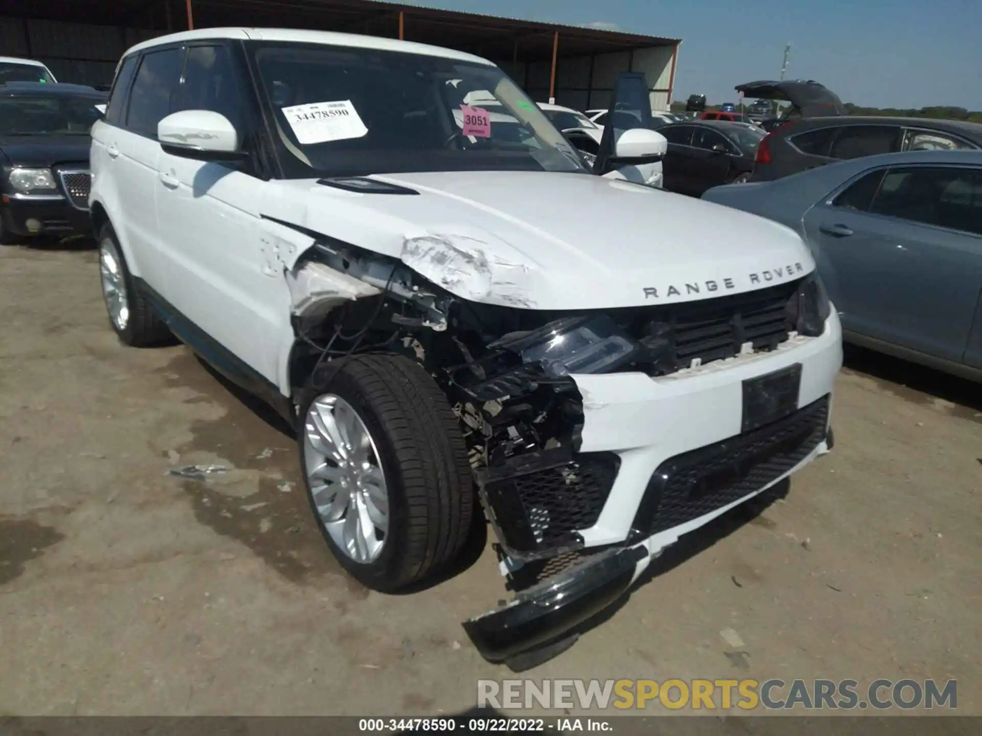 6 Photograph of a damaged car SALWR2RK3KA823432 LAND ROVER RANGE ROVER SPORT 2019