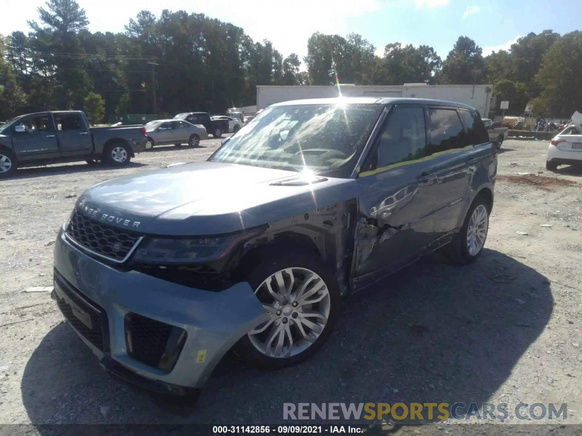 2 Photograph of a damaged car SALWR2RU1KA866748 LAND ROVER RANGE ROVER SPORT 2019