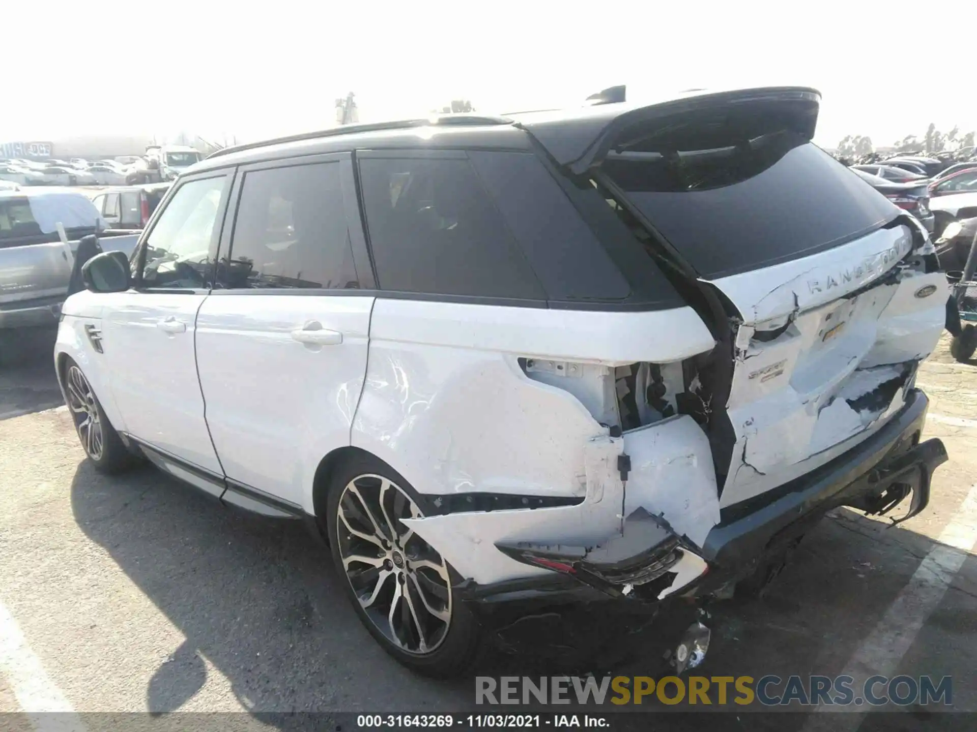 3 Photograph of a damaged car SALWR2RU3KA870641 LAND ROVER RANGE ROVER SPORT 2019