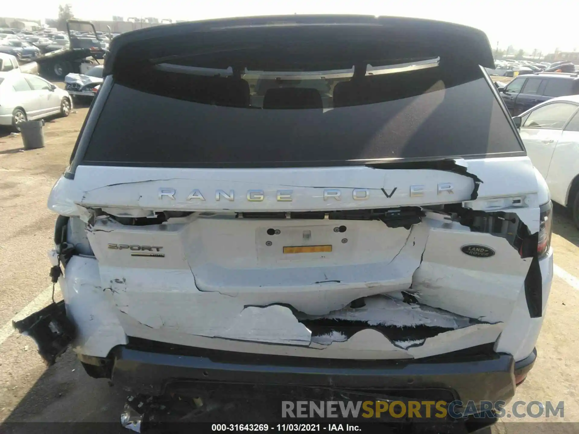 6 Photograph of a damaged car SALWR2RU3KA870641 LAND ROVER RANGE ROVER SPORT 2019