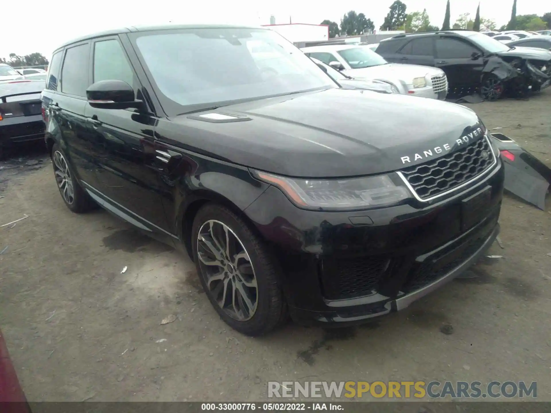 1 Photograph of a damaged car SALWR2RU3KA873846 LAND ROVER RANGE ROVER SPORT 2019