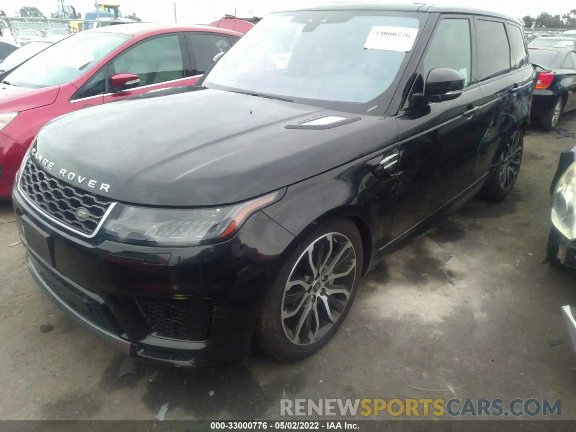 2 Photograph of a damaged car SALWR2RU3KA873846 LAND ROVER RANGE ROVER SPORT 2019