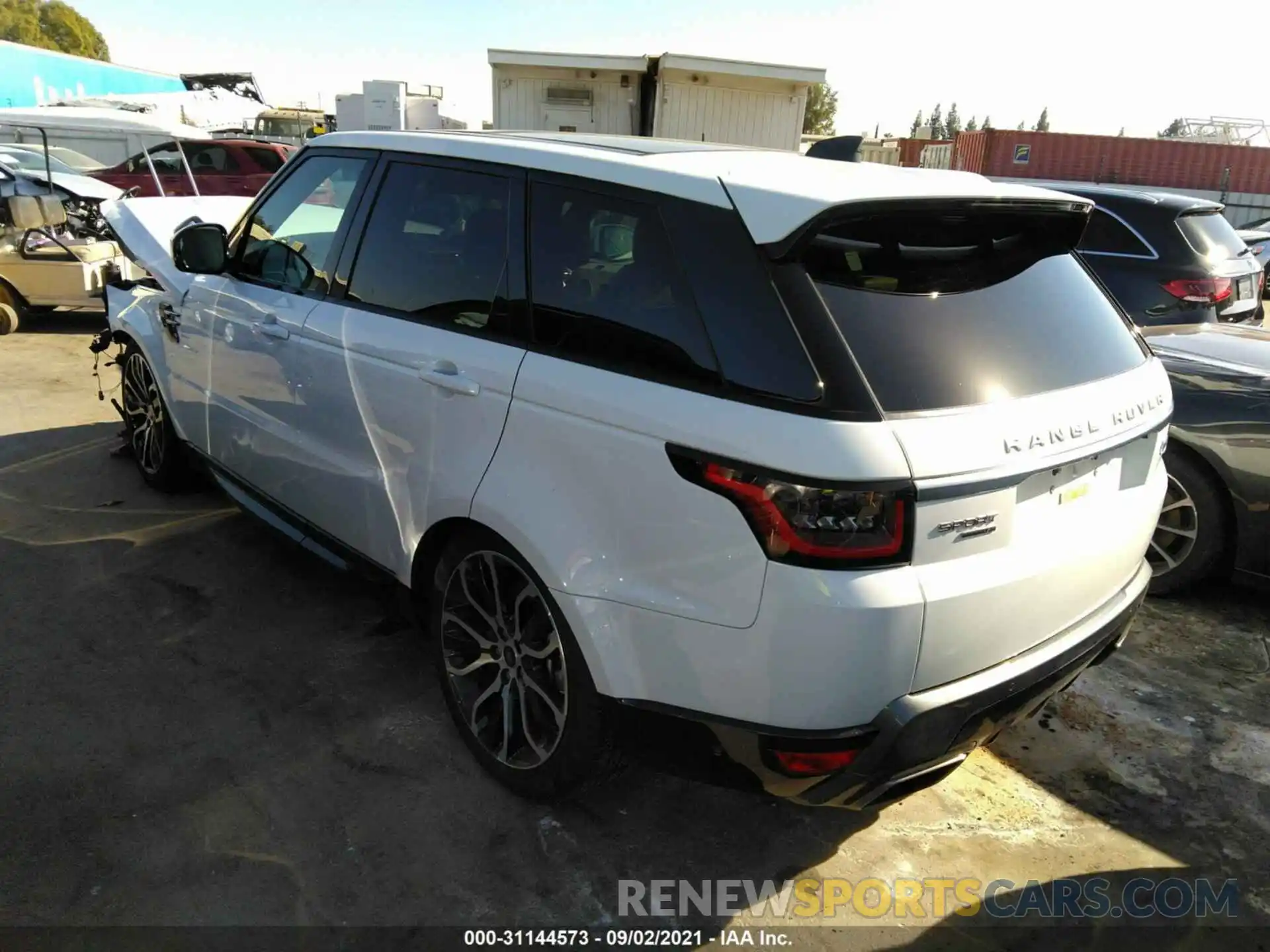 3 Photograph of a damaged car SALWR2RU4KA868462 LAND ROVER RANGE ROVER SPORT 2019