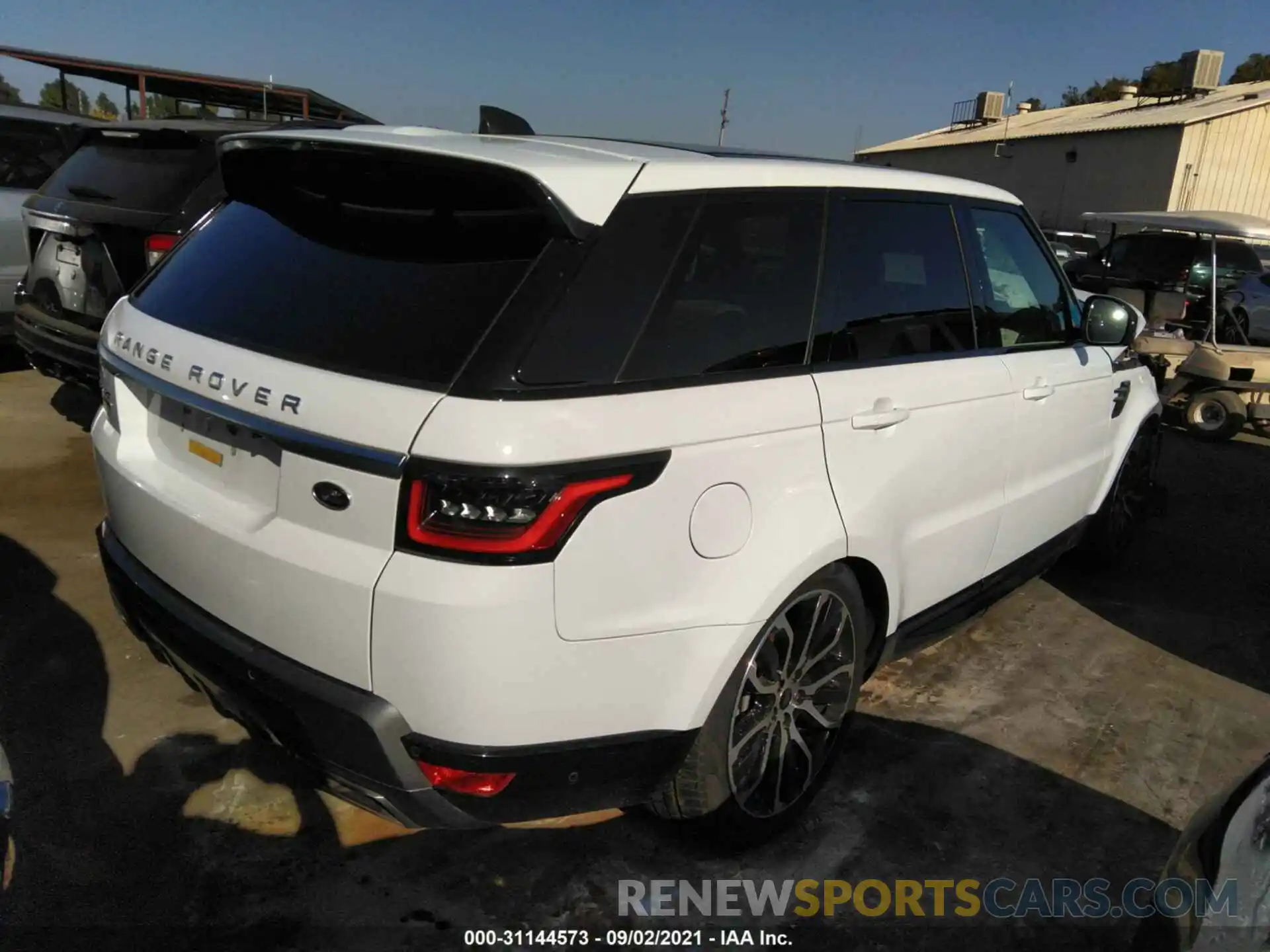 4 Фотография поврежденного автомобиля SALWR2RU4KA868462 LAND ROVER RANGE ROVER SPORT 2019