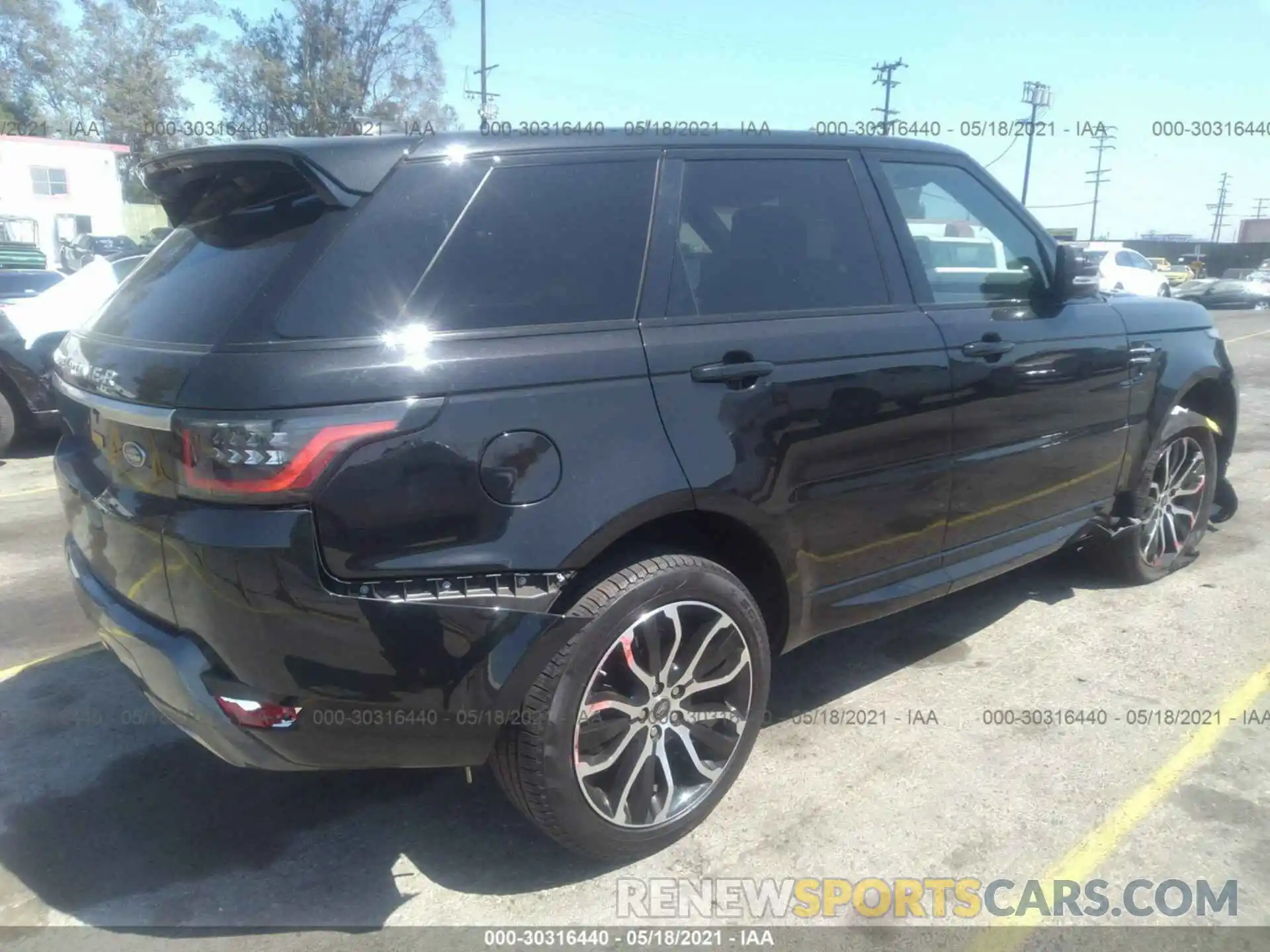 4 Photograph of a damaged car SALWR2RU7KA864101 LAND ROVER RANGE ROVER SPORT 2019