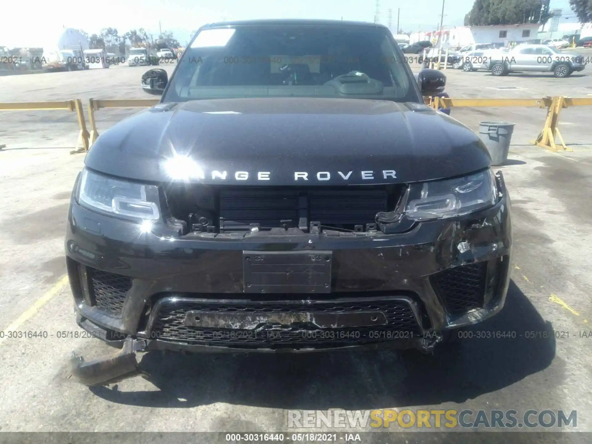 6 Photograph of a damaged car SALWR2RU7KA864101 LAND ROVER RANGE ROVER SPORT 2019