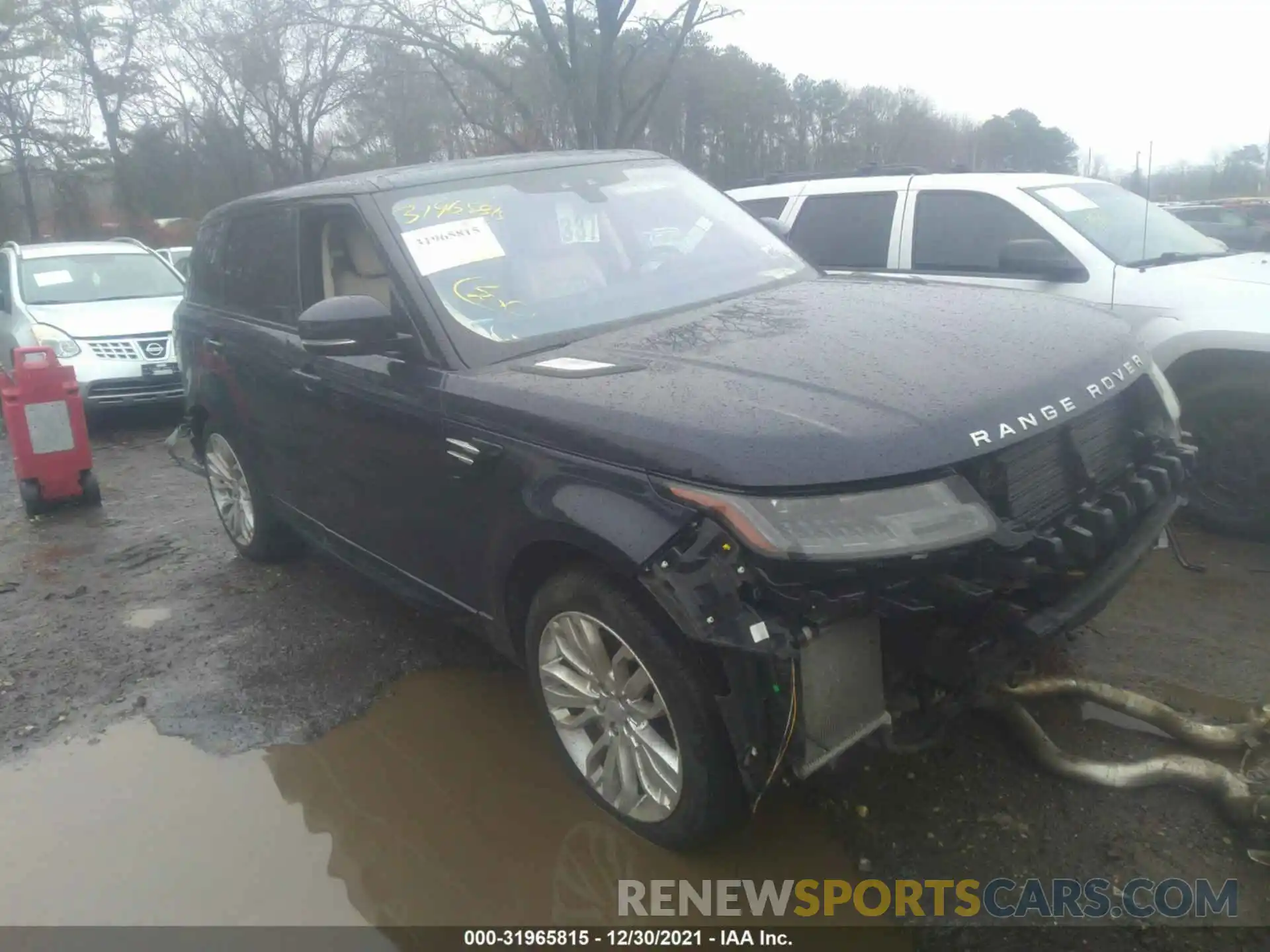 1 Photograph of a damaged car SALWR2RU8KA860946 LAND ROVER RANGE ROVER SPORT 2019