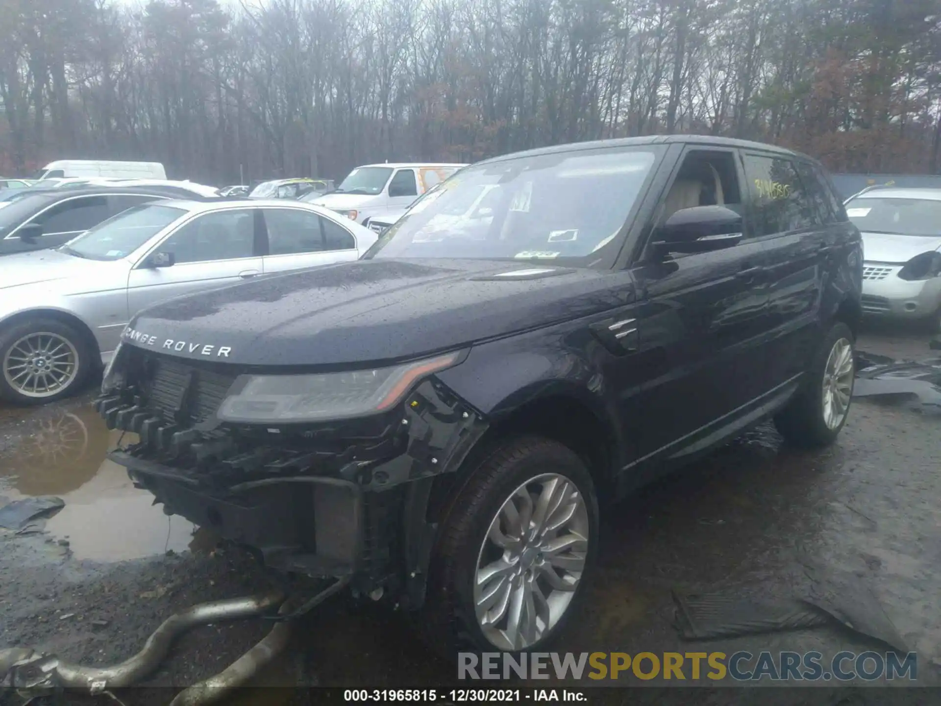 2 Фотография поврежденного автомобиля SALWR2RU8KA860946 LAND ROVER RANGE ROVER SPORT 2019