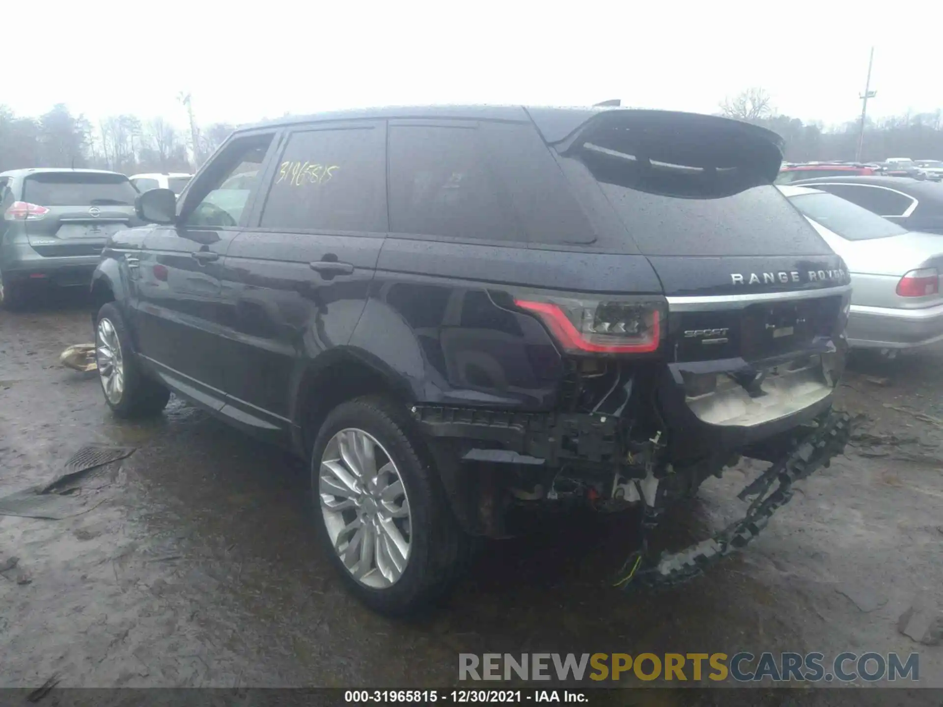 3 Photograph of a damaged car SALWR2RU8KA860946 LAND ROVER RANGE ROVER SPORT 2019