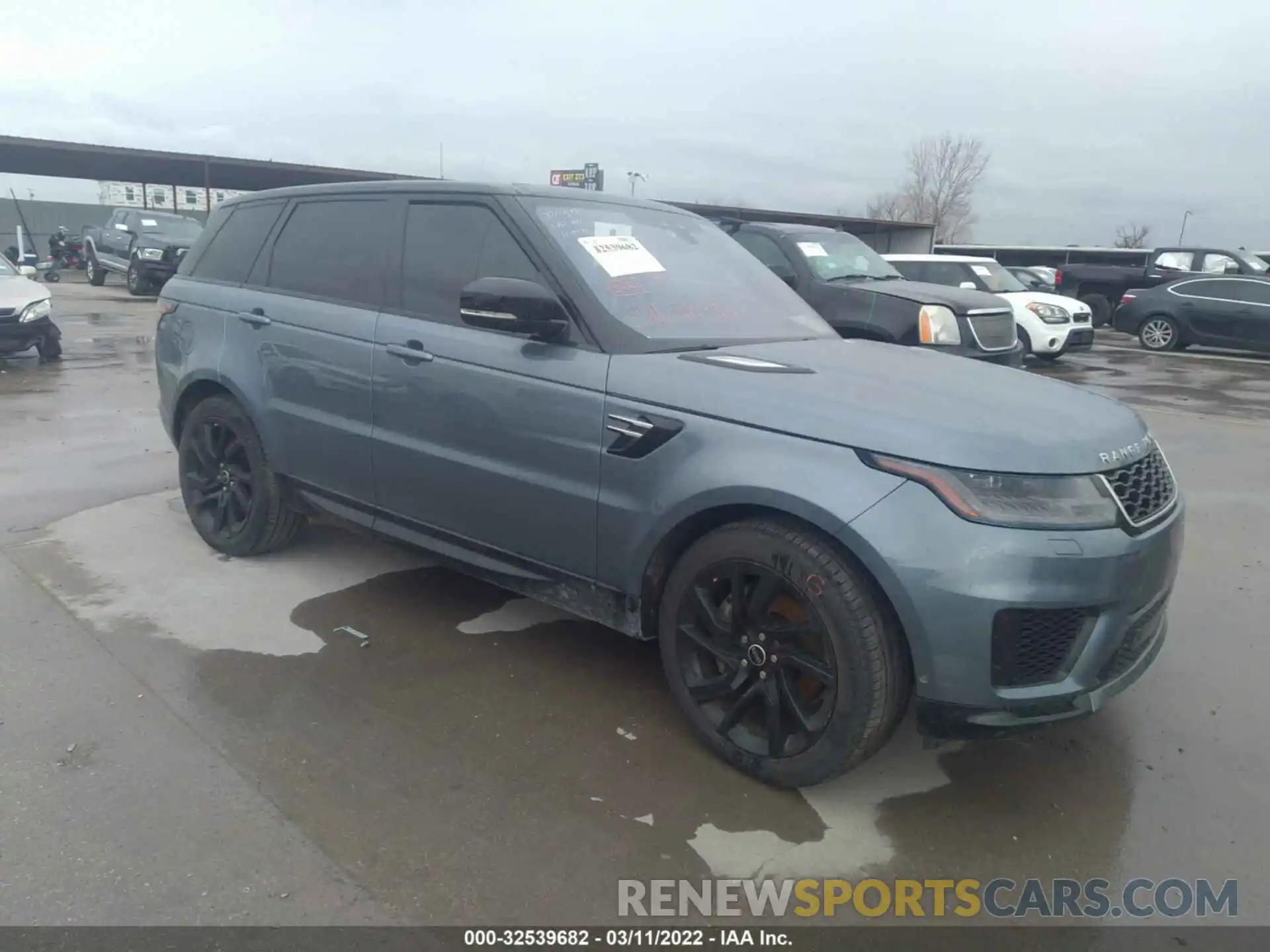 1 Photograph of a damaged car SALWR2RV0KA819302 LAND ROVER RANGE ROVER SPORT 2019