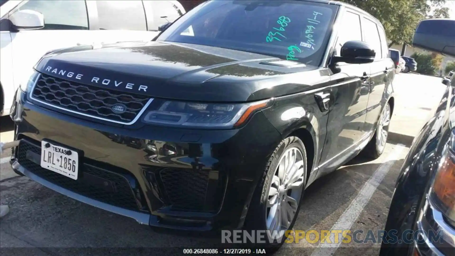 3 Photograph of a damaged car SALWR2RV0KA837380 LAND ROVER RANGE ROVER SPORT 2019