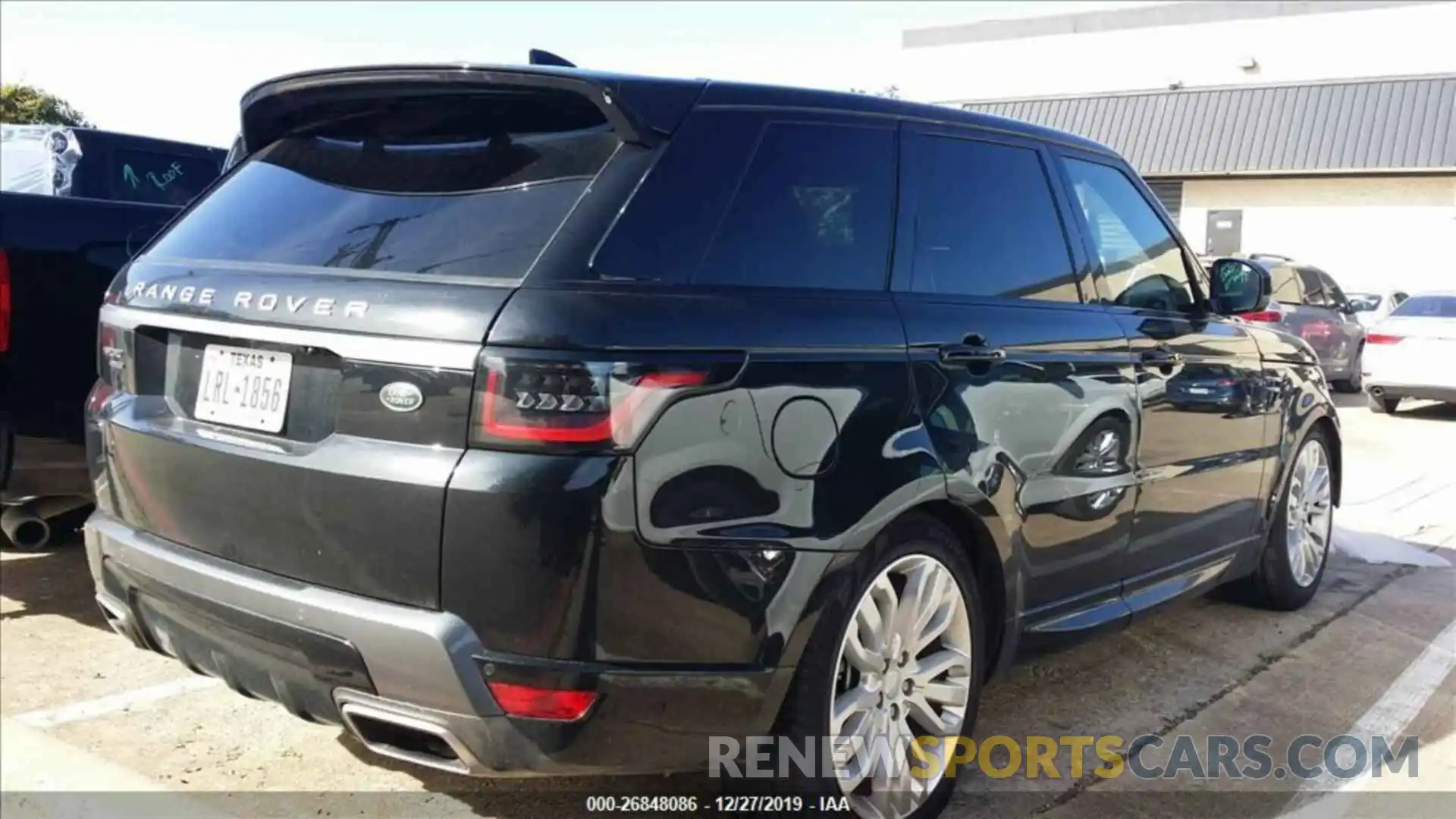 4 Photograph of a damaged car SALWR2RV0KA837380 LAND ROVER RANGE ROVER SPORT 2019