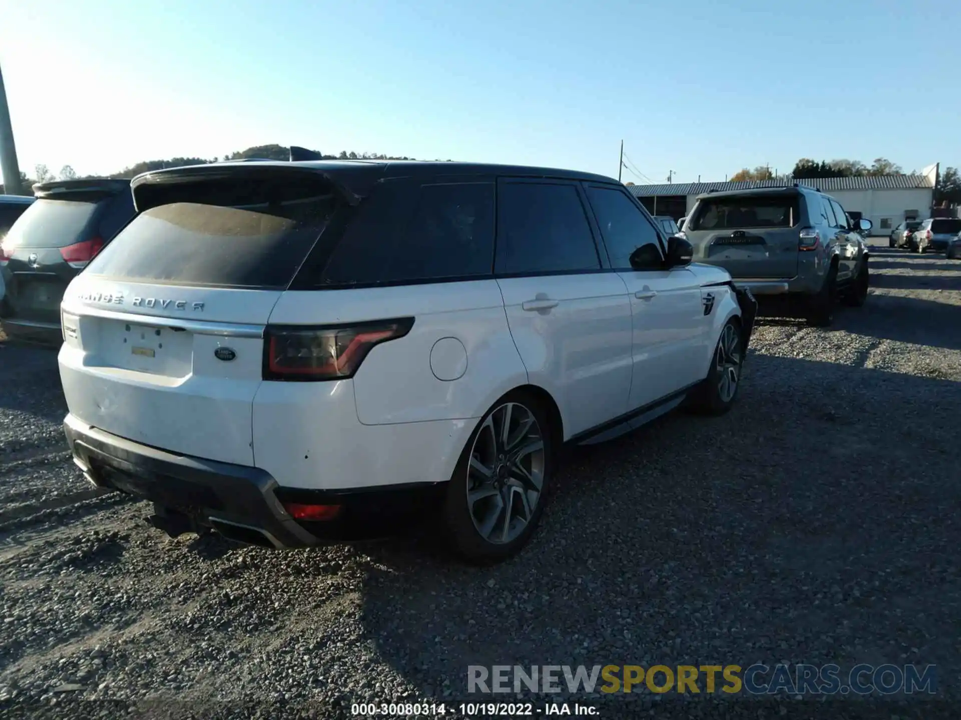 4 Photograph of a damaged car SALWR2RV1KA815470 LAND ROVER RANGE ROVER SPORT 2019