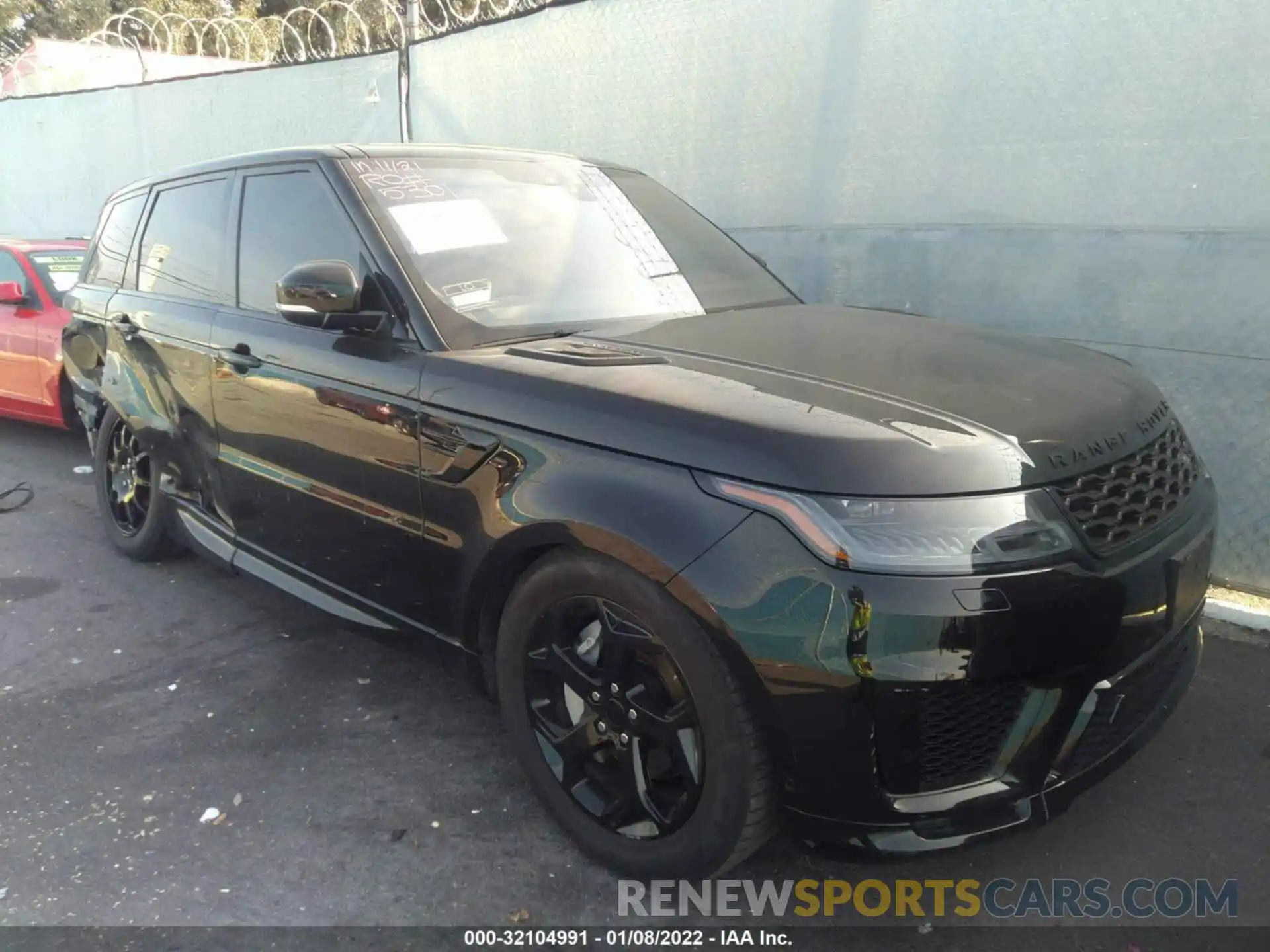 1 Фотография поврежденного автомобиля SALWR2RV1KA849425 LAND ROVER RANGE ROVER SPORT 2019