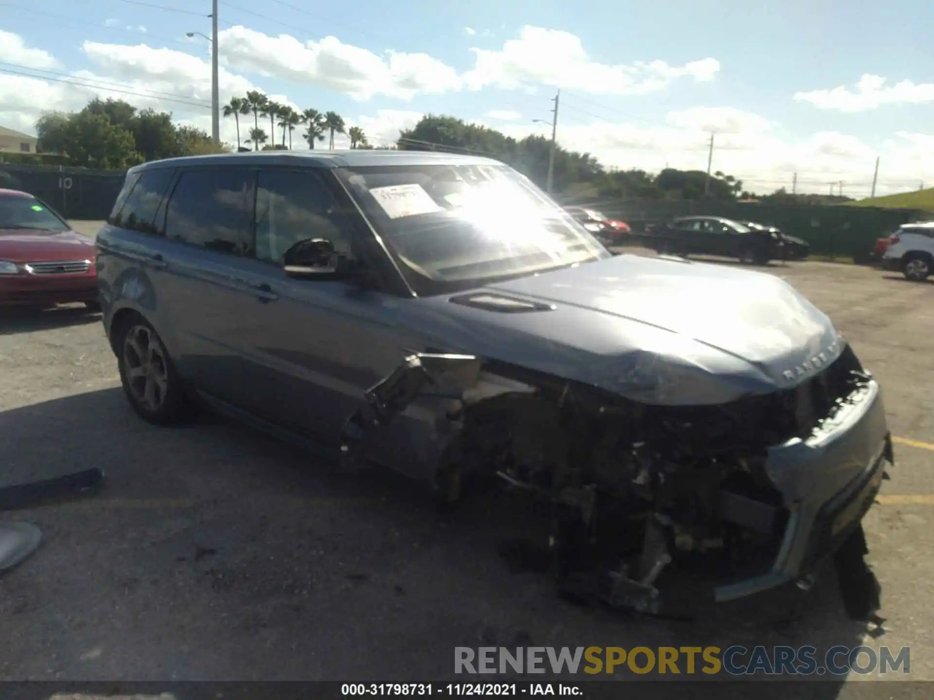 1 Photograph of a damaged car SALWR2RV2KA417975 LAND ROVER RANGE ROVER SPORT 2019