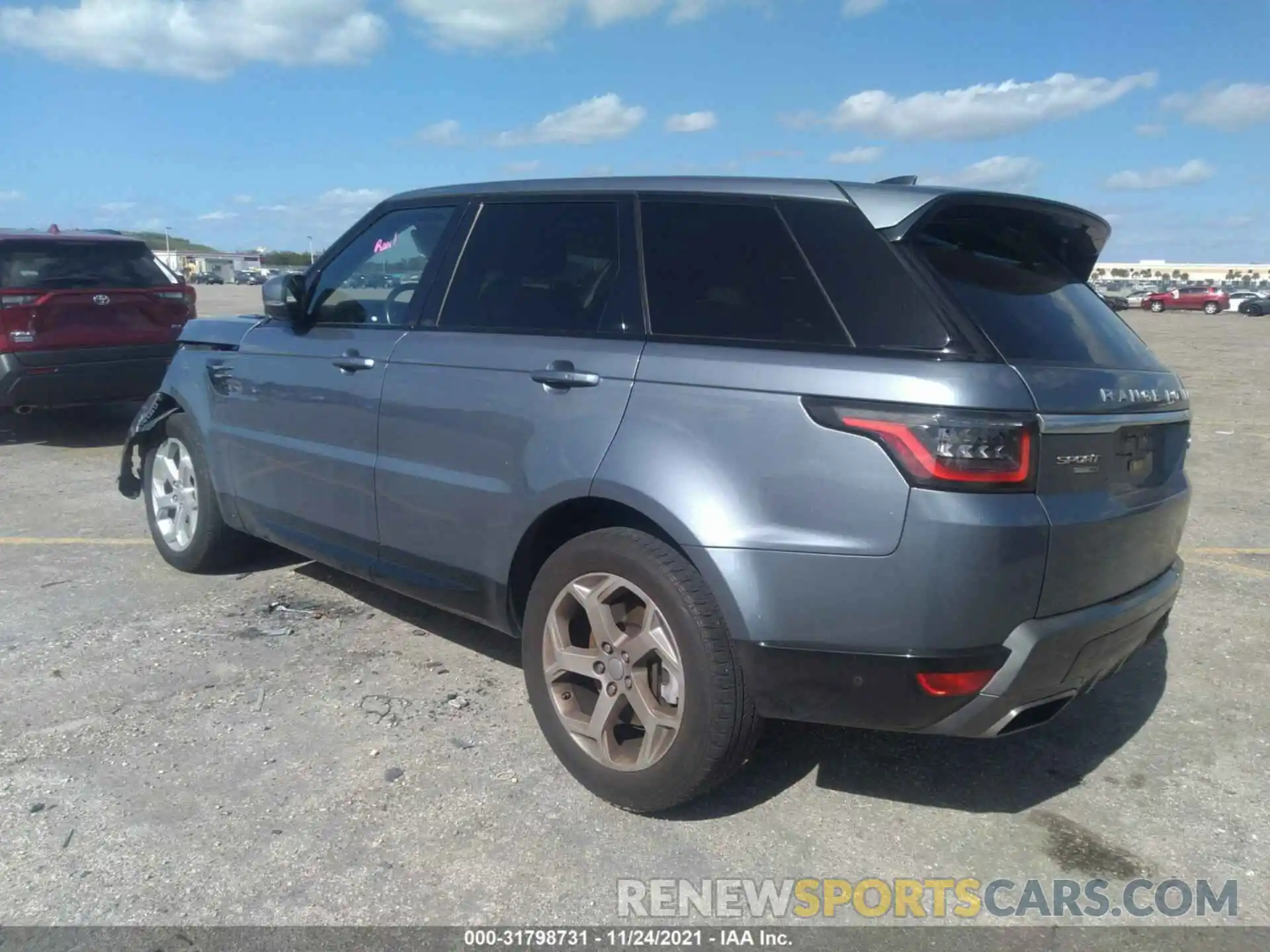 3 Photograph of a damaged car SALWR2RV2KA417975 LAND ROVER RANGE ROVER SPORT 2019