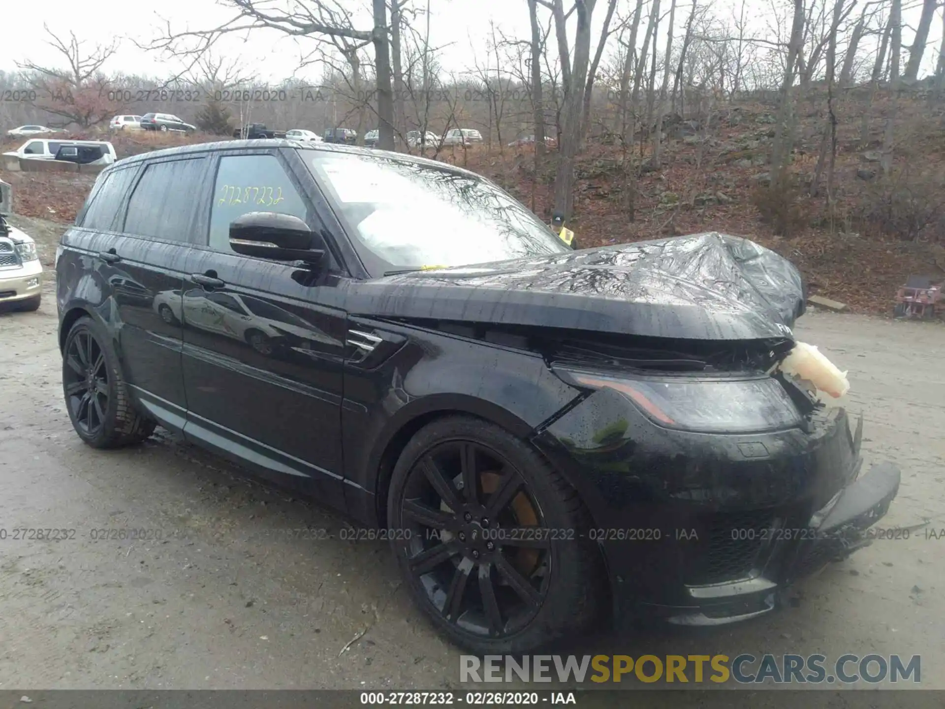 1 Photograph of a damaged car SALWR2RV3KA420464 LAND ROVER RANGE ROVER SPORT 2019