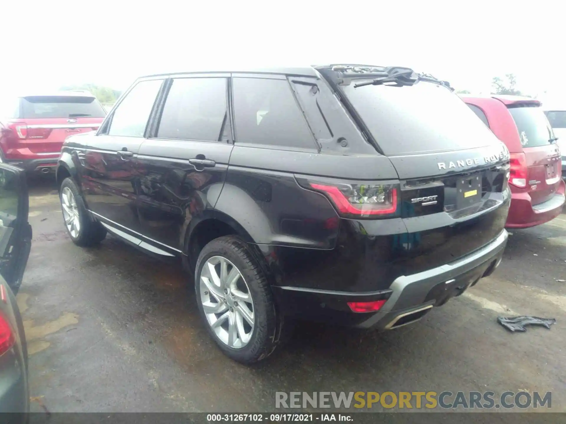 3 Фотография поврежденного автомобиля SALWR2RV3KA833162 LAND ROVER RANGE ROVER SPORT 2019