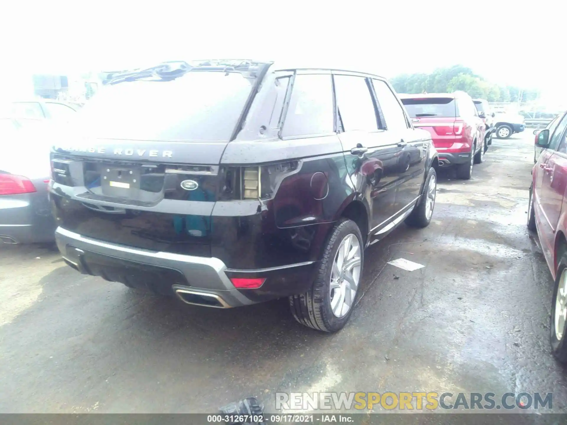 4 Фотография поврежденного автомобиля SALWR2RV3KA833162 LAND ROVER RANGE ROVER SPORT 2019