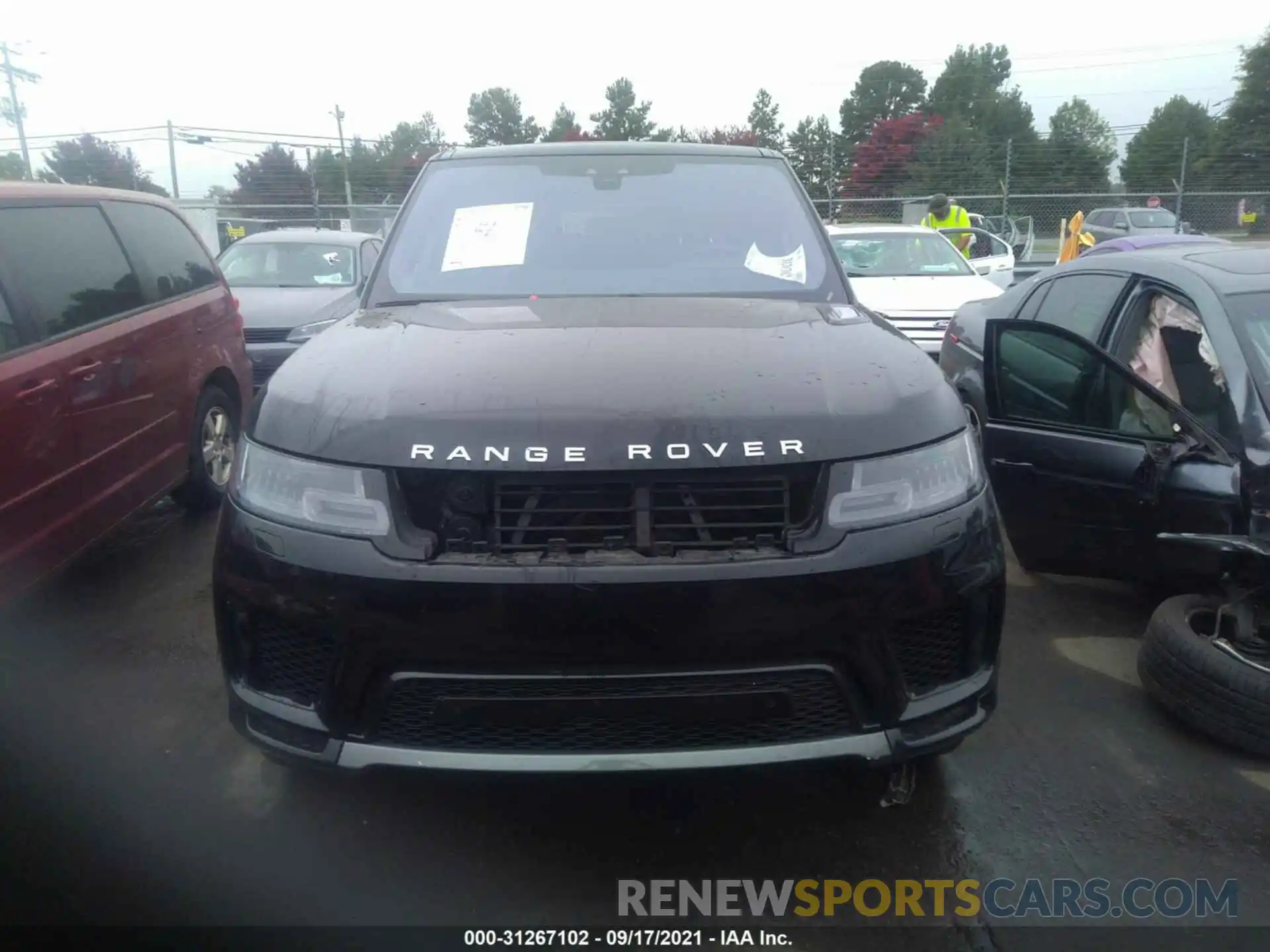 6 Фотография поврежденного автомобиля SALWR2RV3KA833162 LAND ROVER RANGE ROVER SPORT 2019