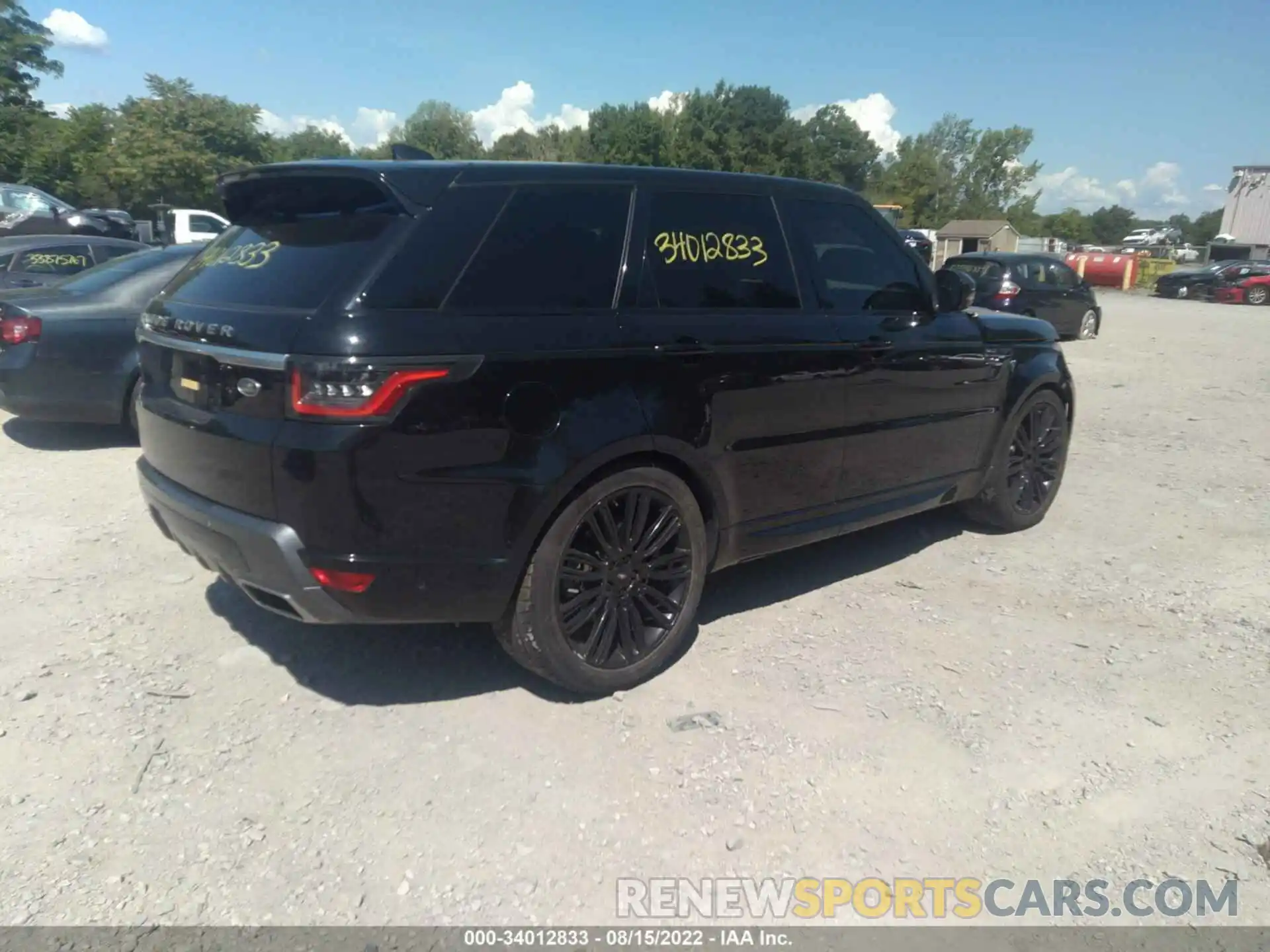 4 Фотография поврежденного автомобиля SALWR2RV3KA837244 LAND ROVER RANGE ROVER SPORT 2019