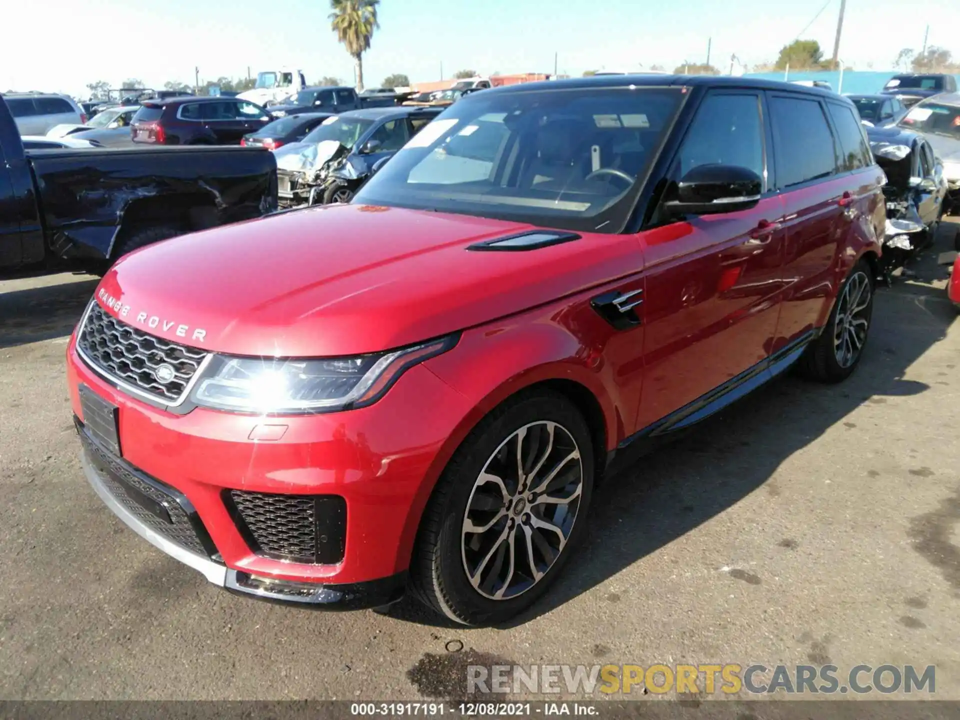 2 Фотография поврежденного автомобиля SALWR2RV5KA426458 LAND ROVER RANGE ROVER SPORT 2019