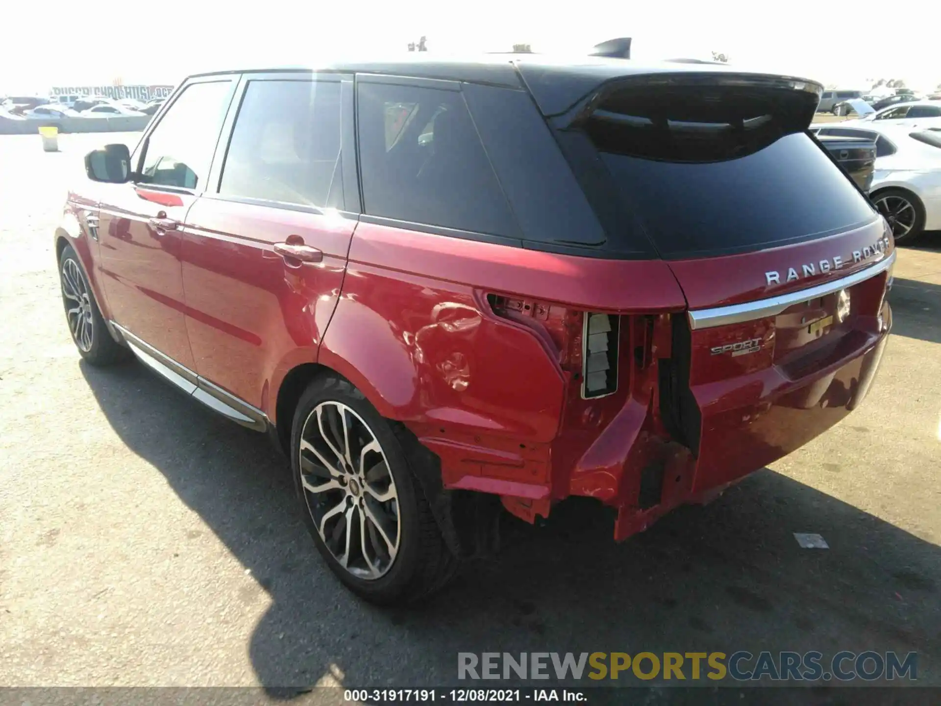 3 Фотография поврежденного автомобиля SALWR2RV5KA426458 LAND ROVER RANGE ROVER SPORT 2019