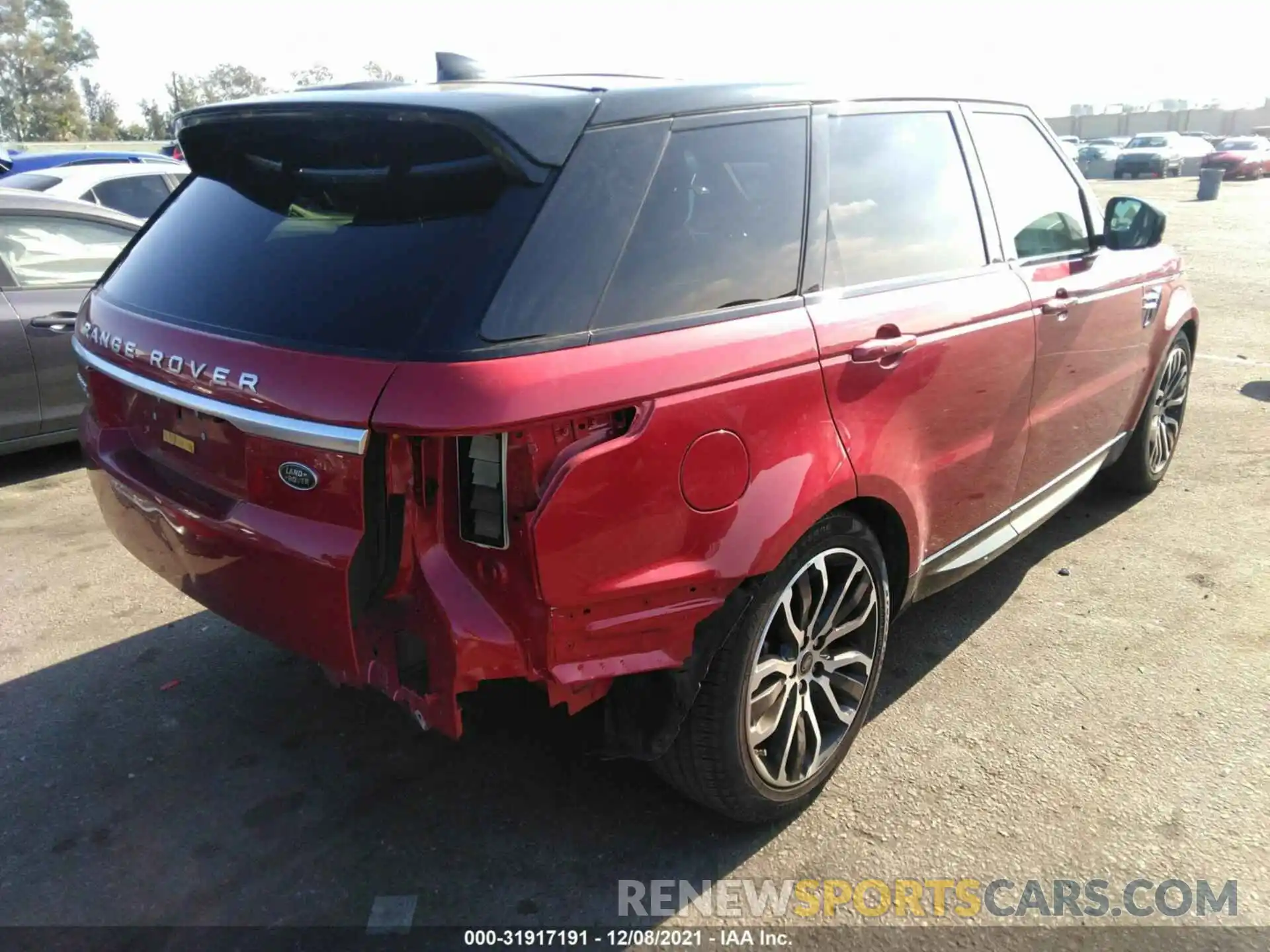 4 Фотография поврежденного автомобиля SALWR2RV5KA426458 LAND ROVER RANGE ROVER SPORT 2019