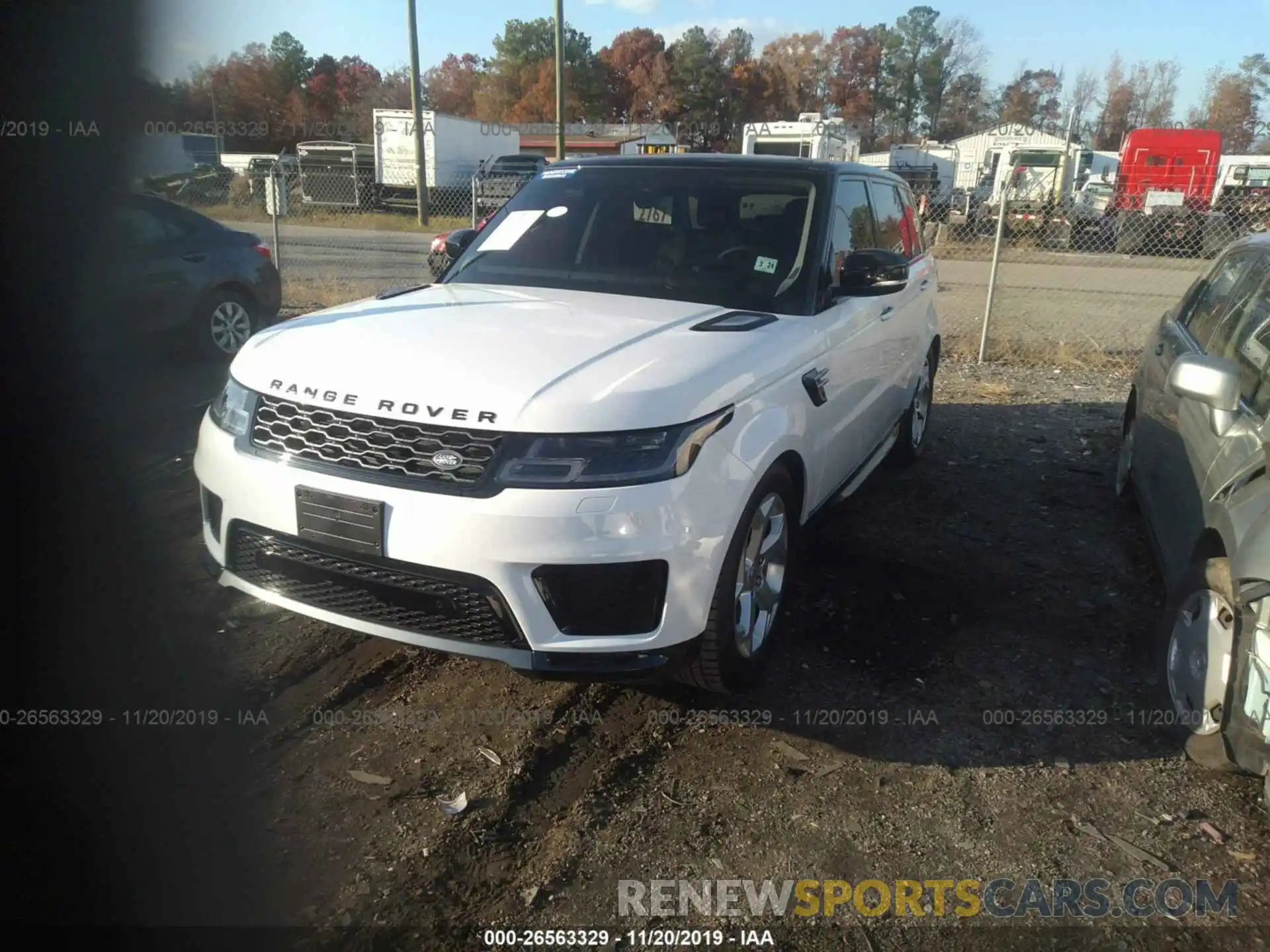 2 Фотография поврежденного автомобиля SALWR2RV7KA849297 LAND ROVER RANGE ROVER SPORT 2019